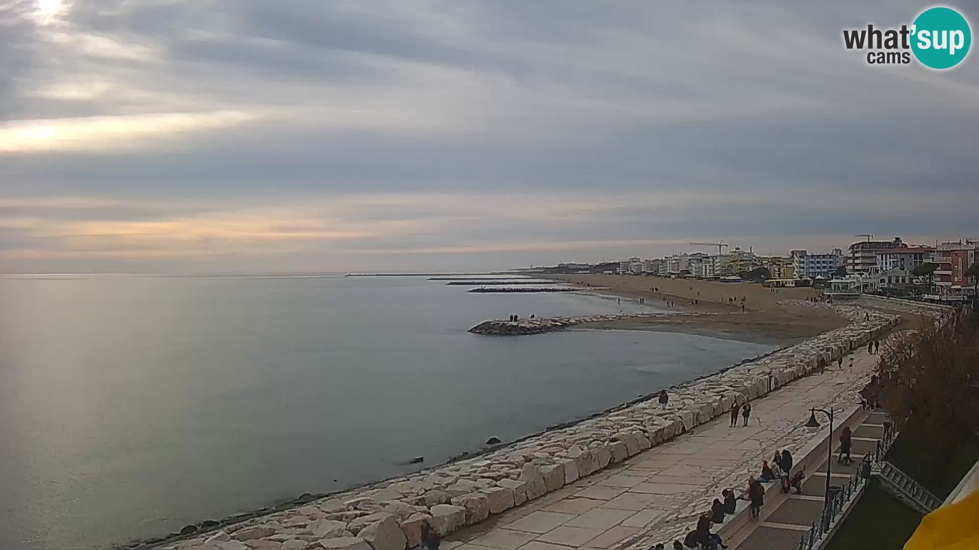 Webcam Caorle Ponente – Vista desde Marinai di Caorle