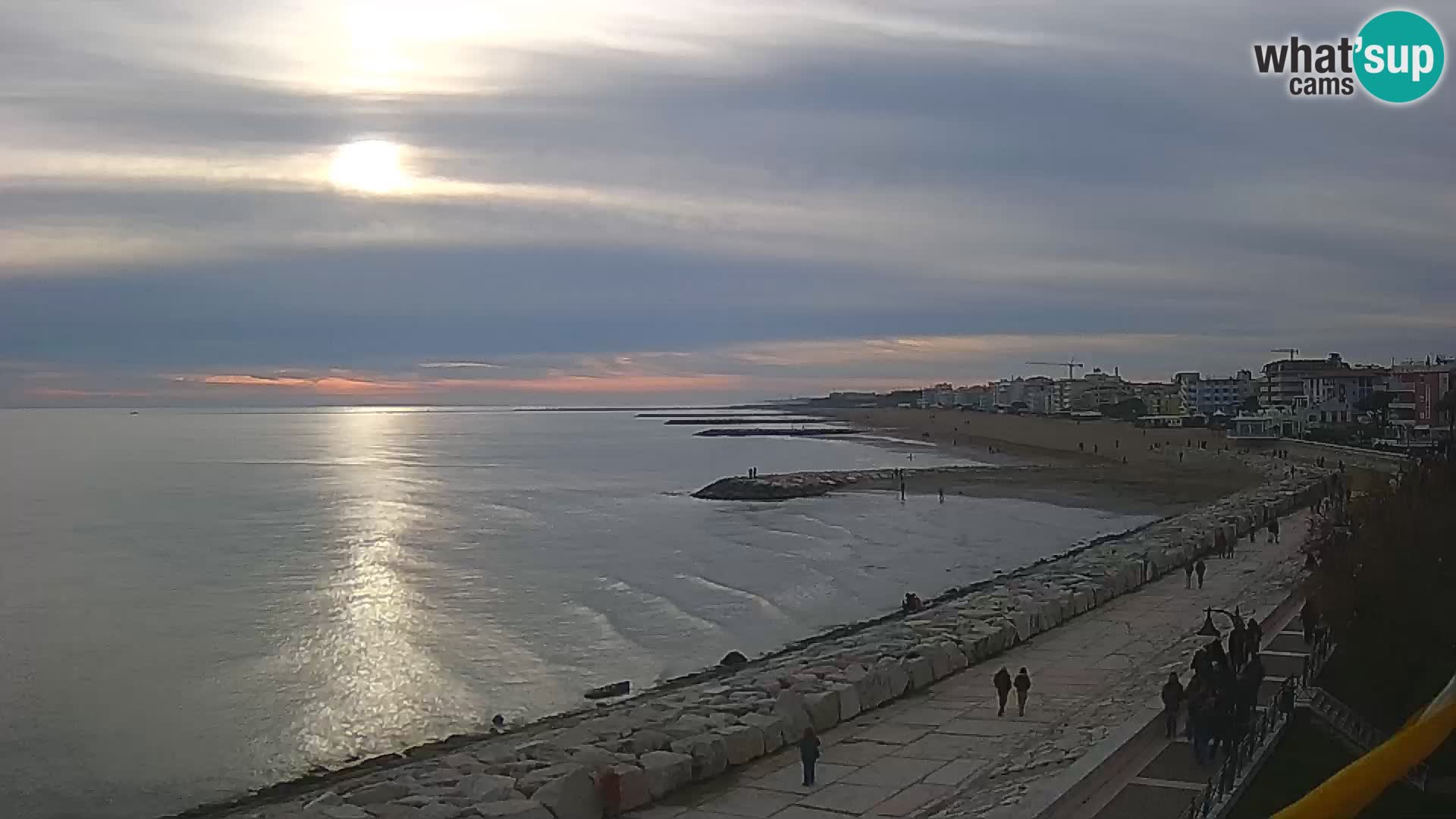 Webcam Caorle Ponente – panorama dall’ASS. Marinai di Caorle