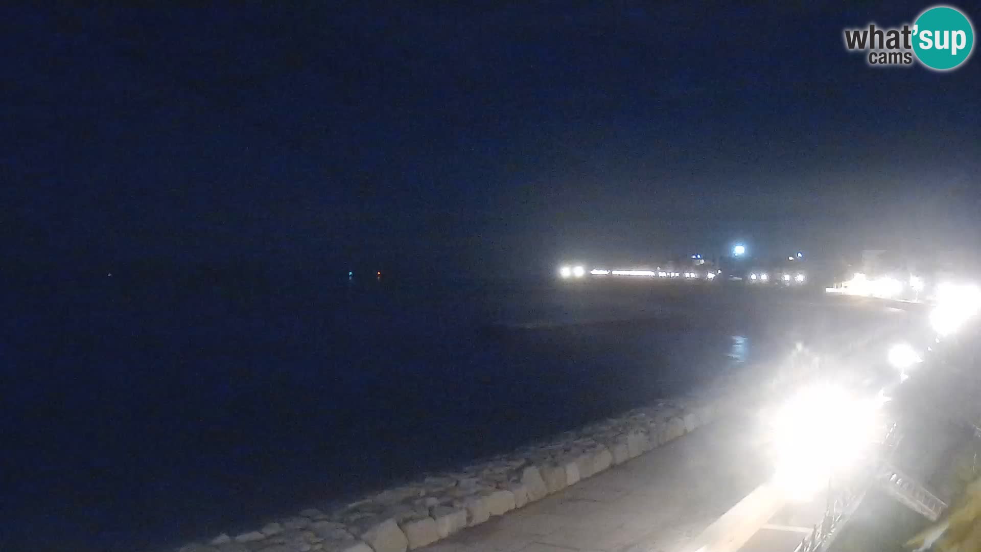 Webcam Caorle Ponente – Vue depuis les Marinai di Caorle