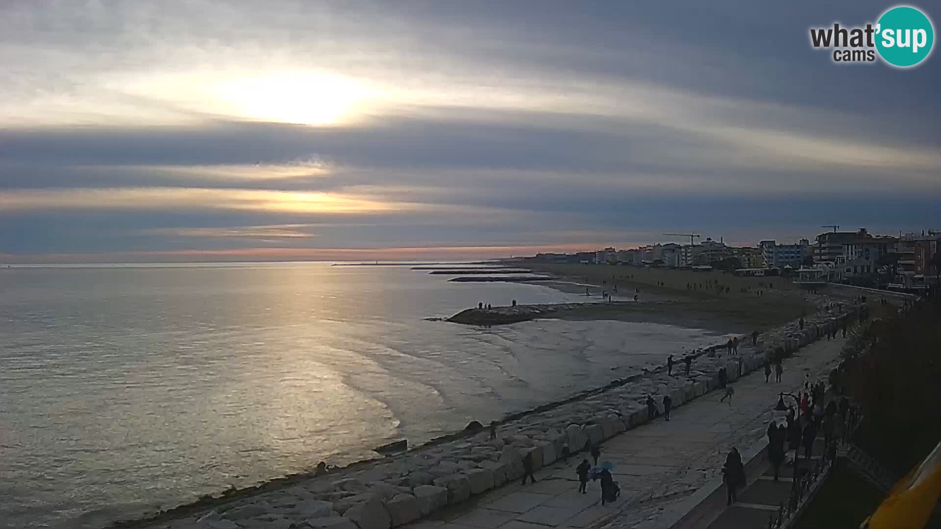 Webcam Caorle Ponente – View from Marinai di Caorle
