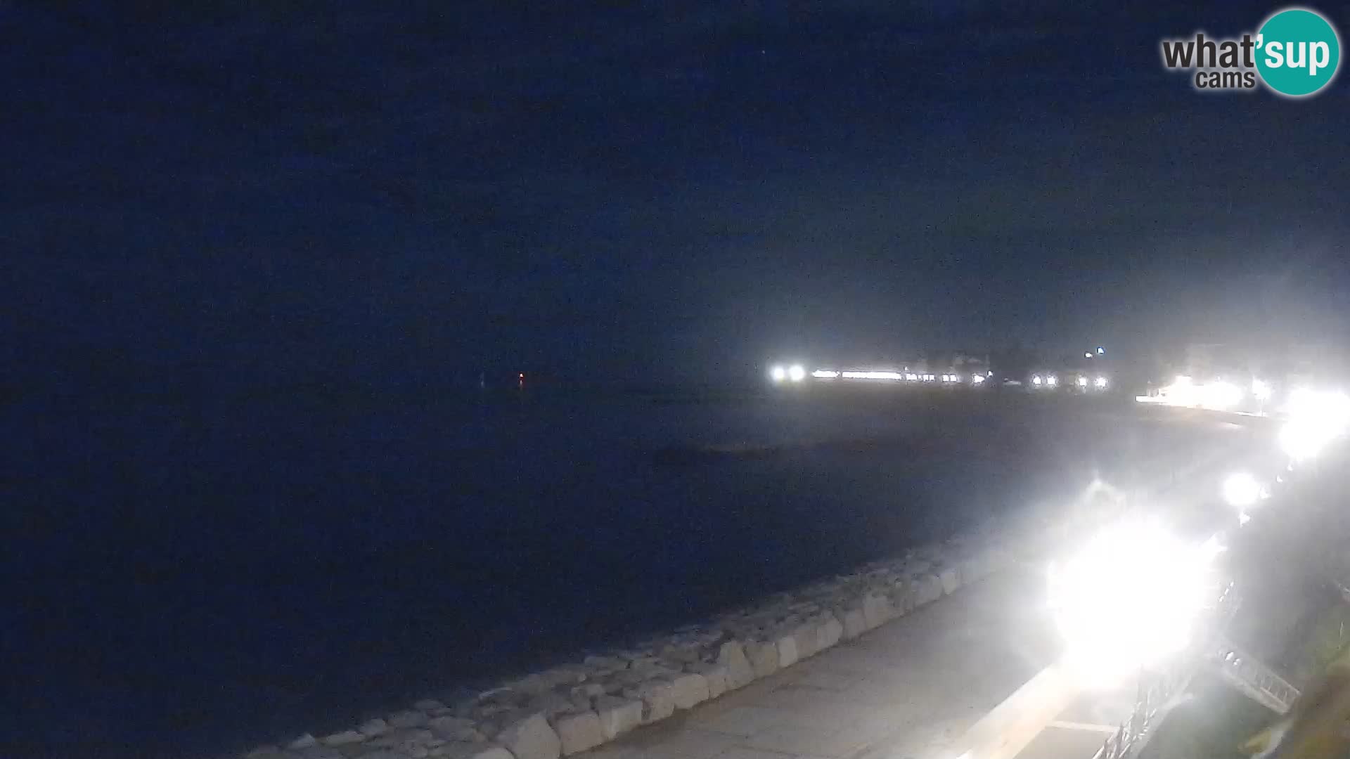 Webcam Caorle Ponente – Vue depuis les Marinai di Caorle
