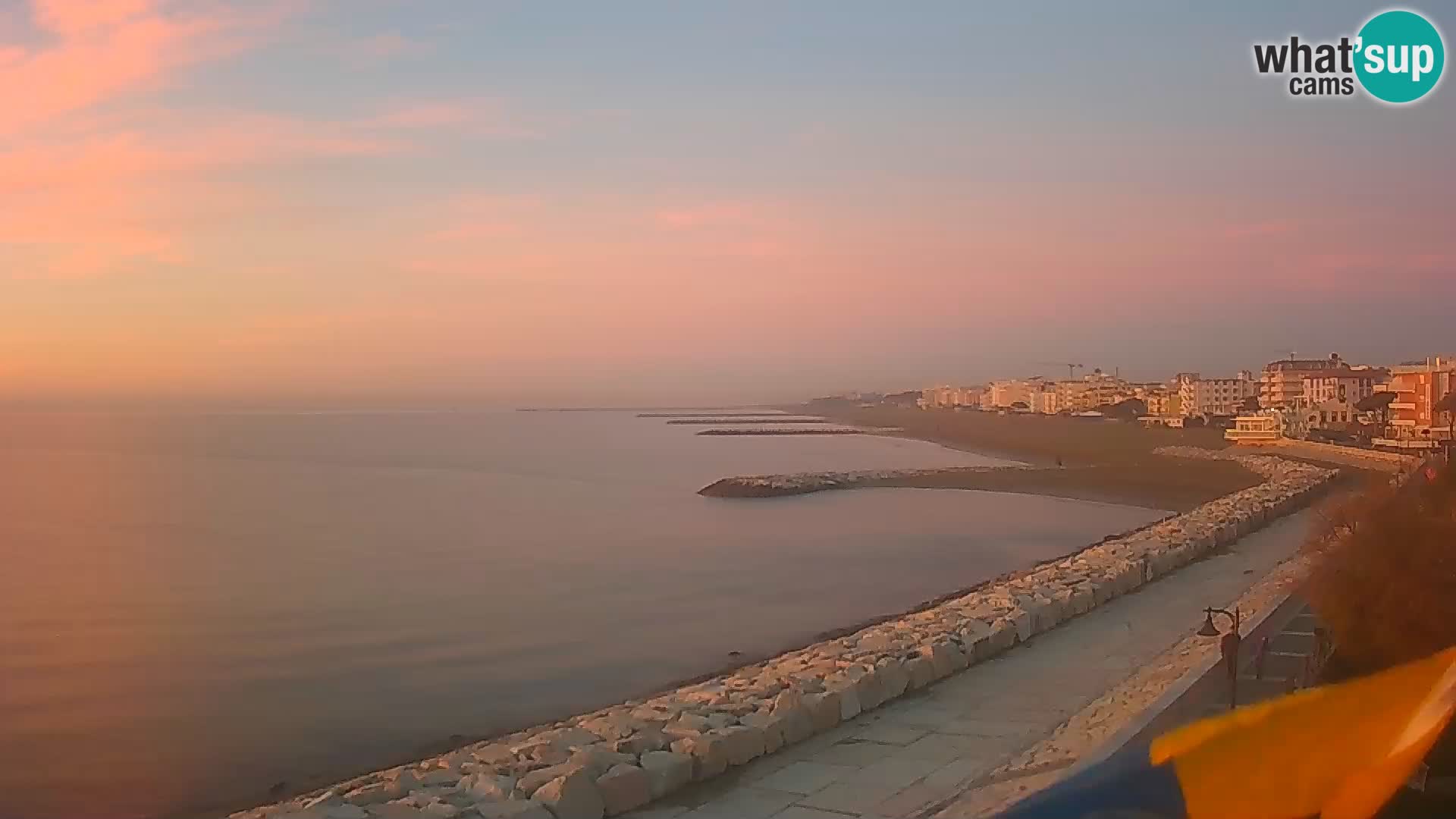 Kamera Caorle Ponente – Pogled iz “Marinai di Caorle”