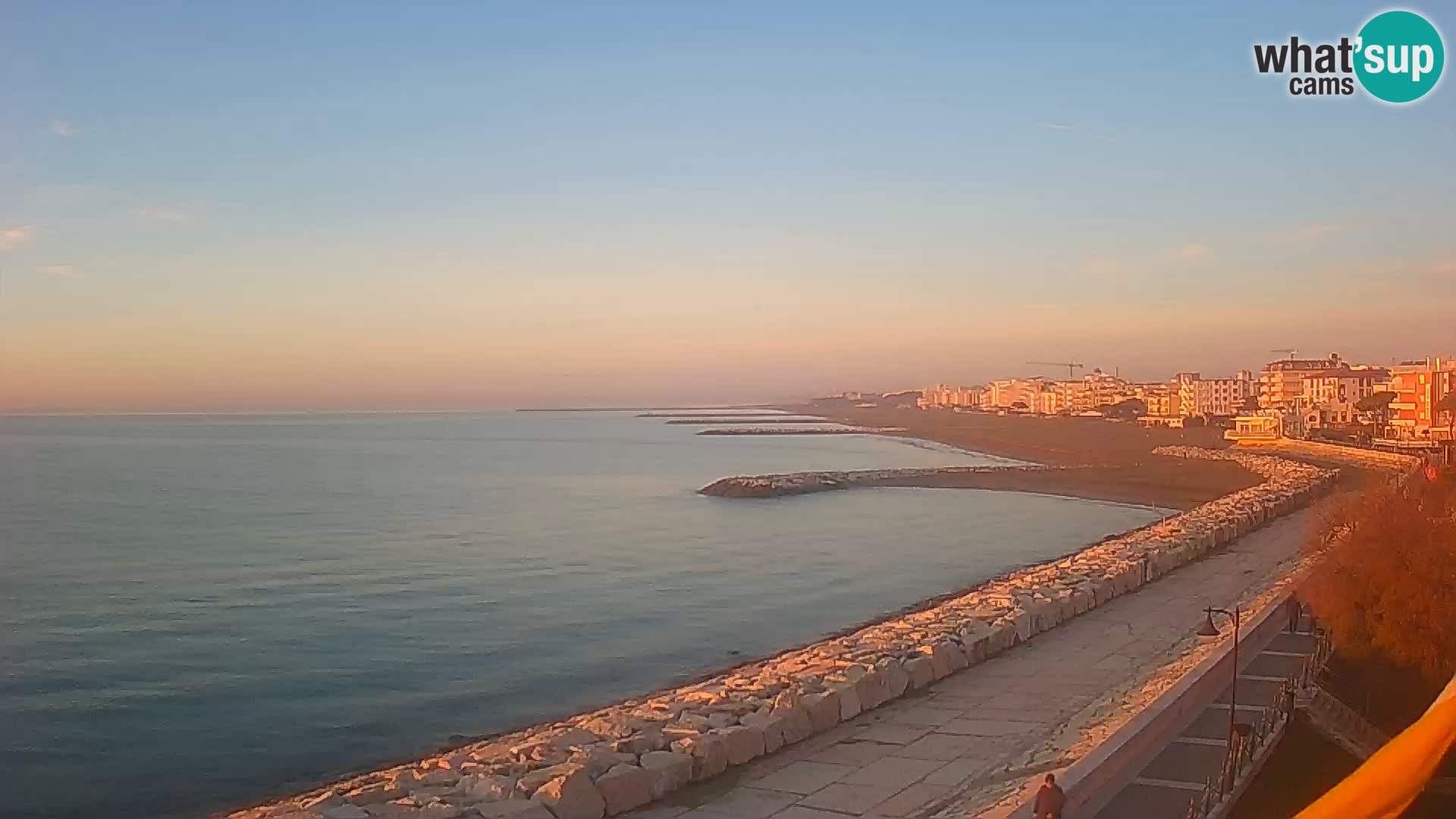 Webcam Caorle Ponente – Vista desde Marinai di Caorle