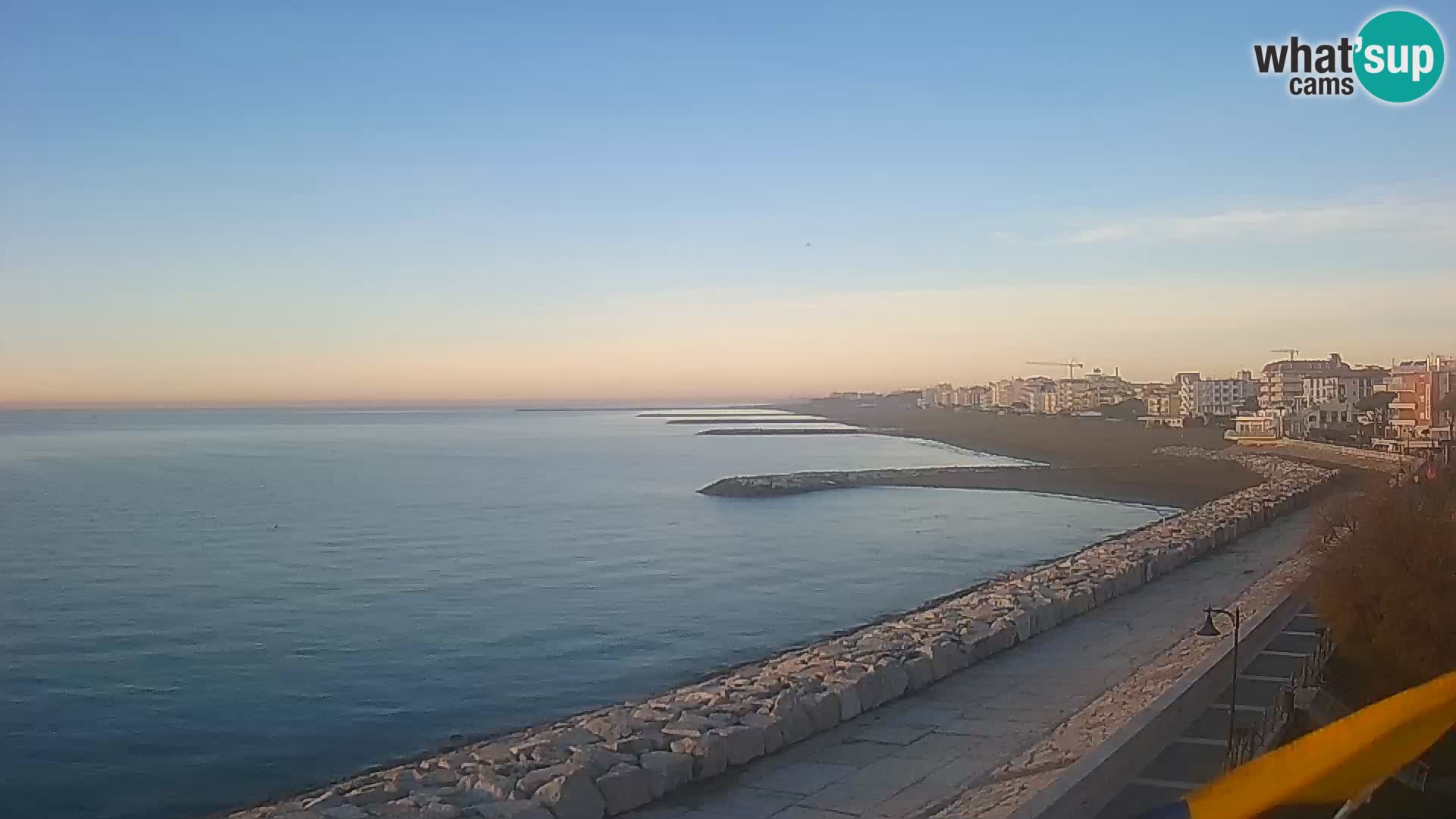 Webcam Caorle Ponente – View from Marinai di Caorle