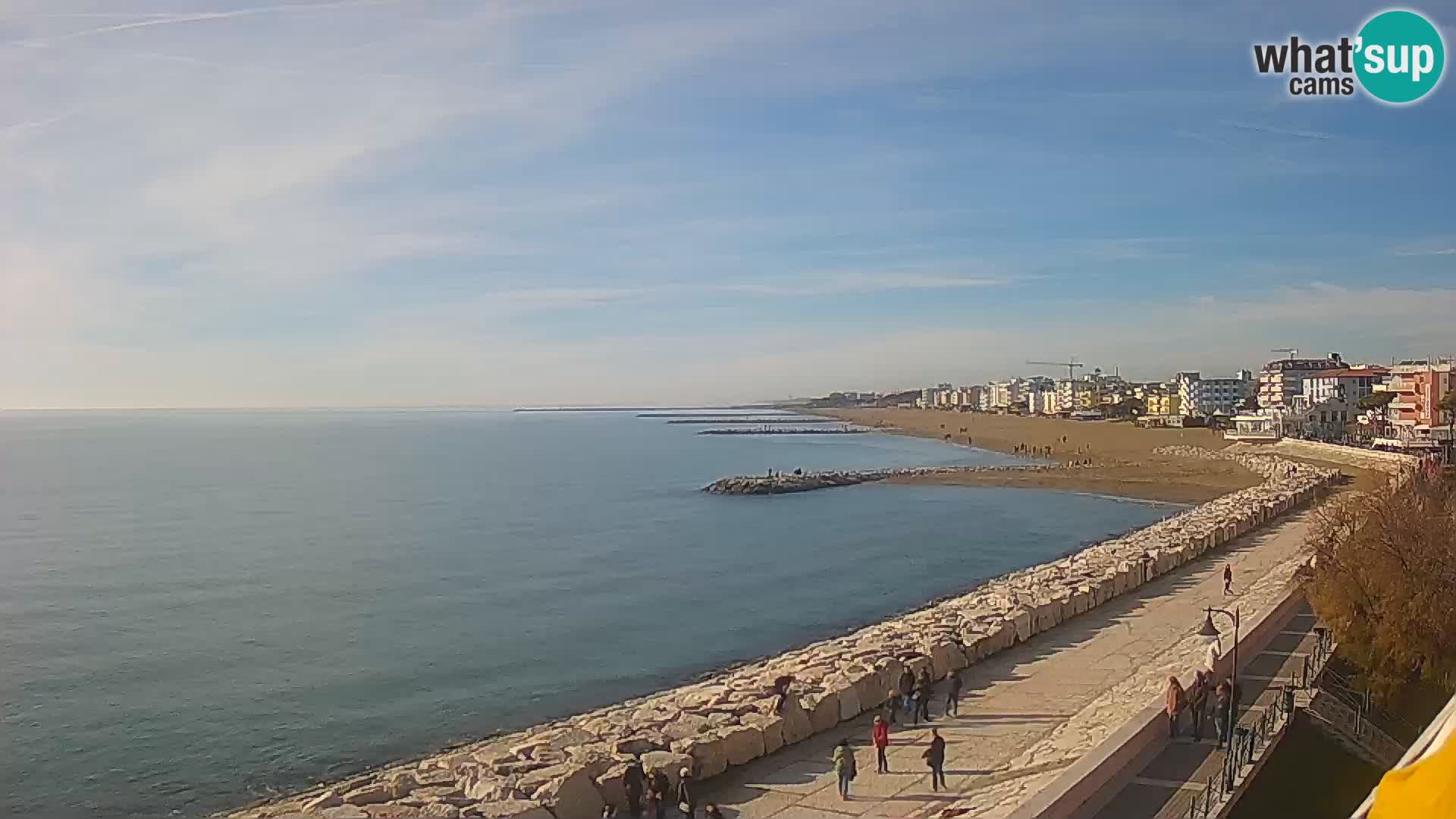 Webcam Caorle Ponente – panorama dall’ASS. Marinai di Caorle