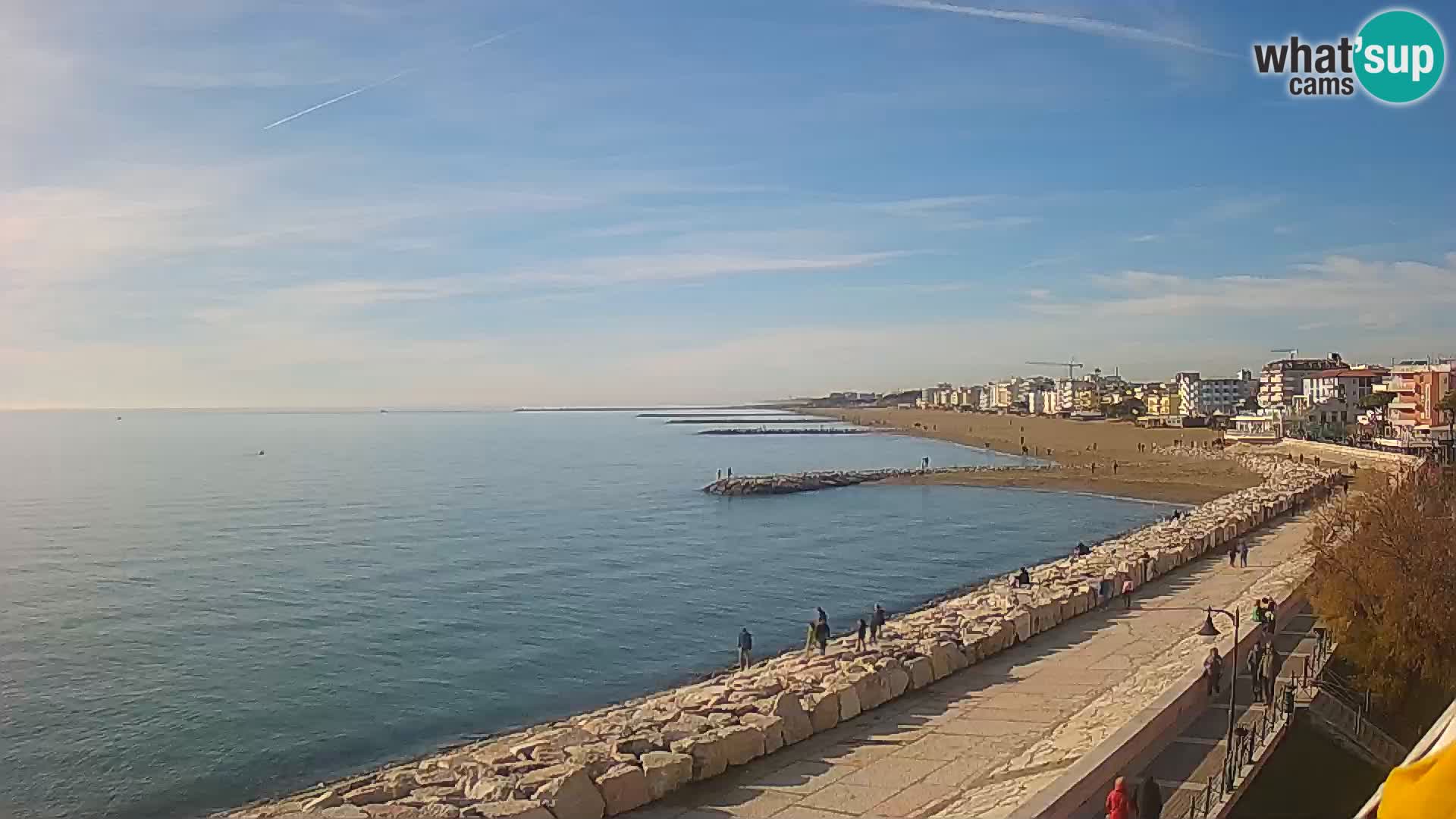 Webcam Caorle Ponente – Vista desde Marinai di Caorle