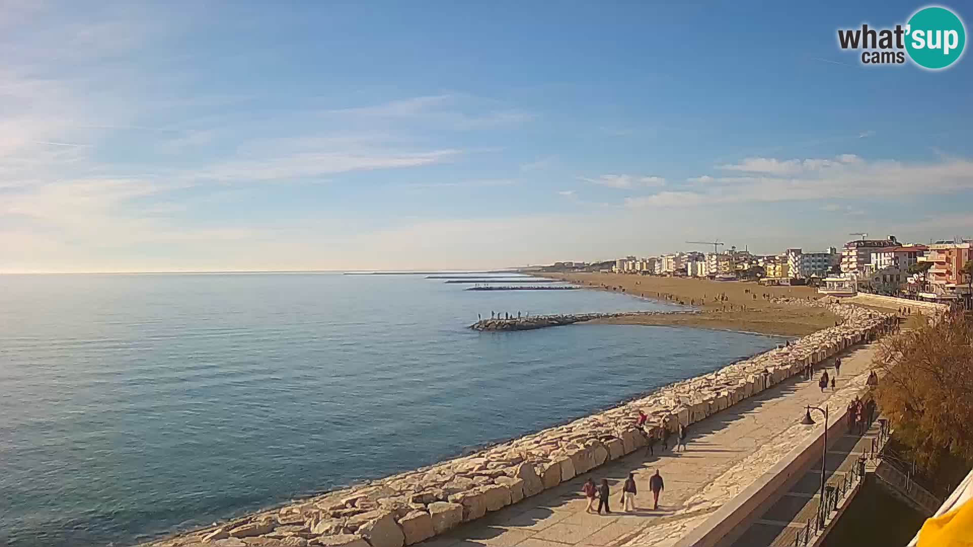 Webcam Caorle Ponente – View from Marinai di Caorle