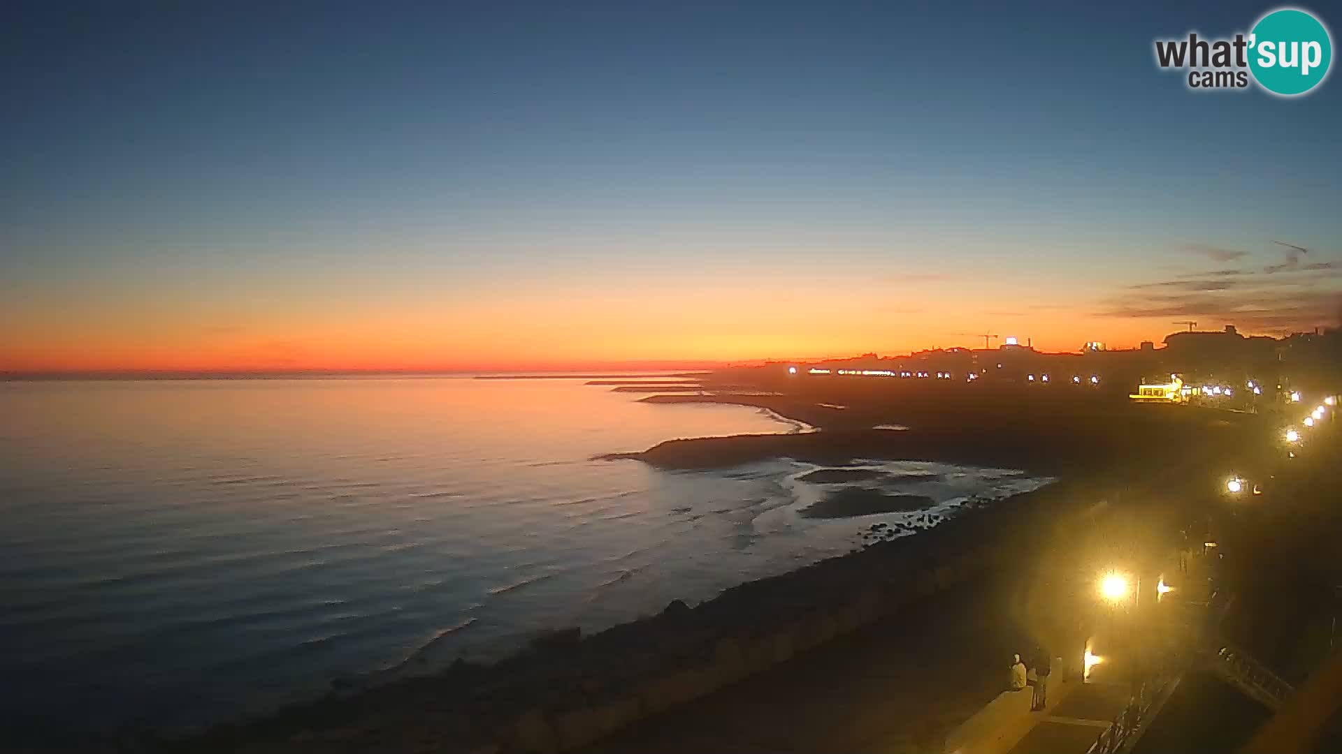Webcam Caorle Ponente – panorama dall’ASS. Marinai di Caorle