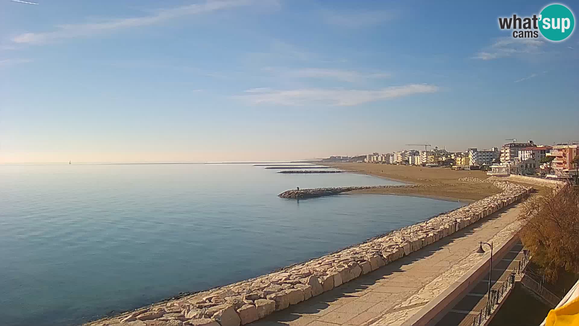 Webcam Caorle Ponente – Vista desde Marinai di Caorle
