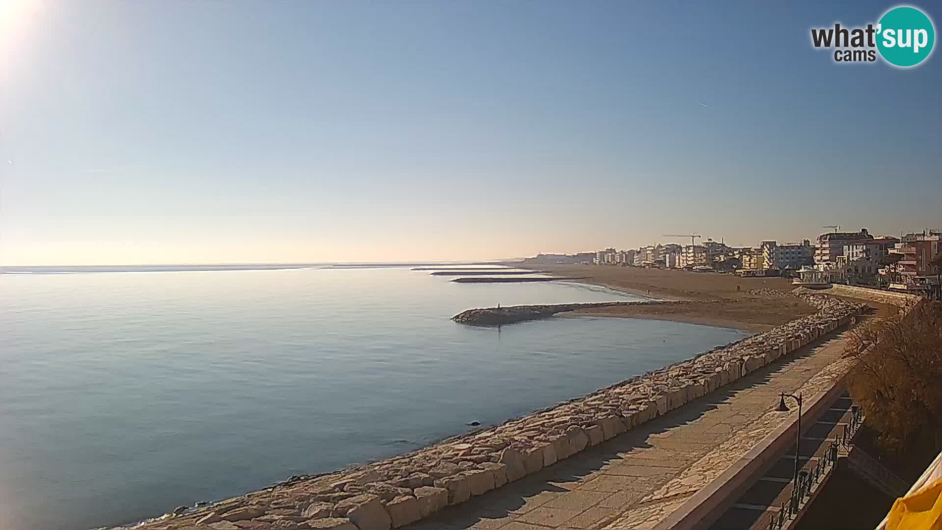 Webcam Caorle Ponente – panorama dall’ASS. Marinai di Caorle