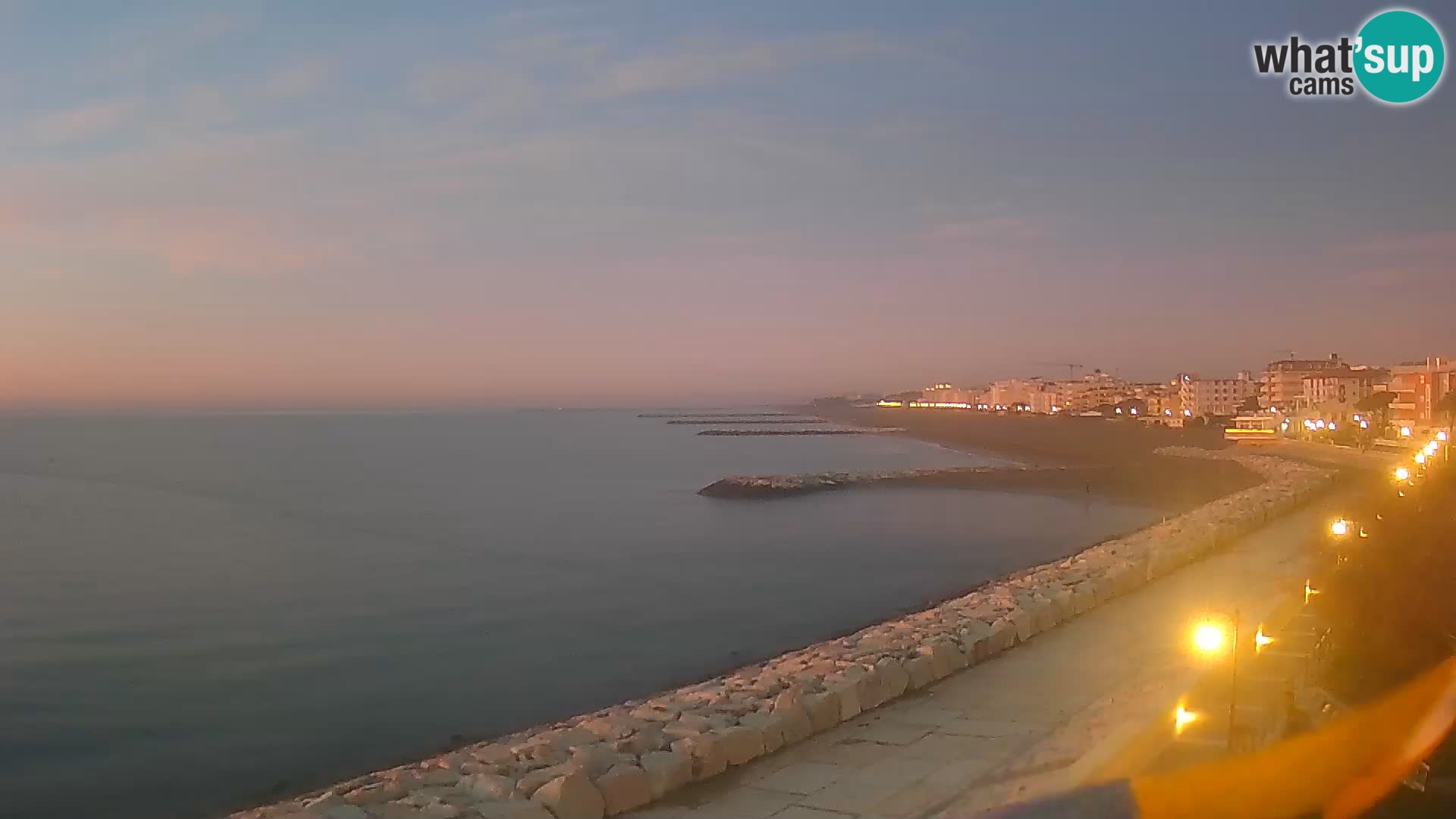 Webcam Caorle Ponente – View from Marinai di Caorle