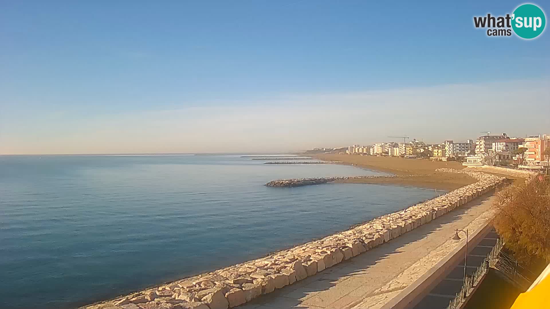 Webcam Caorle Ponente – Vista desde Marinai di Caorle