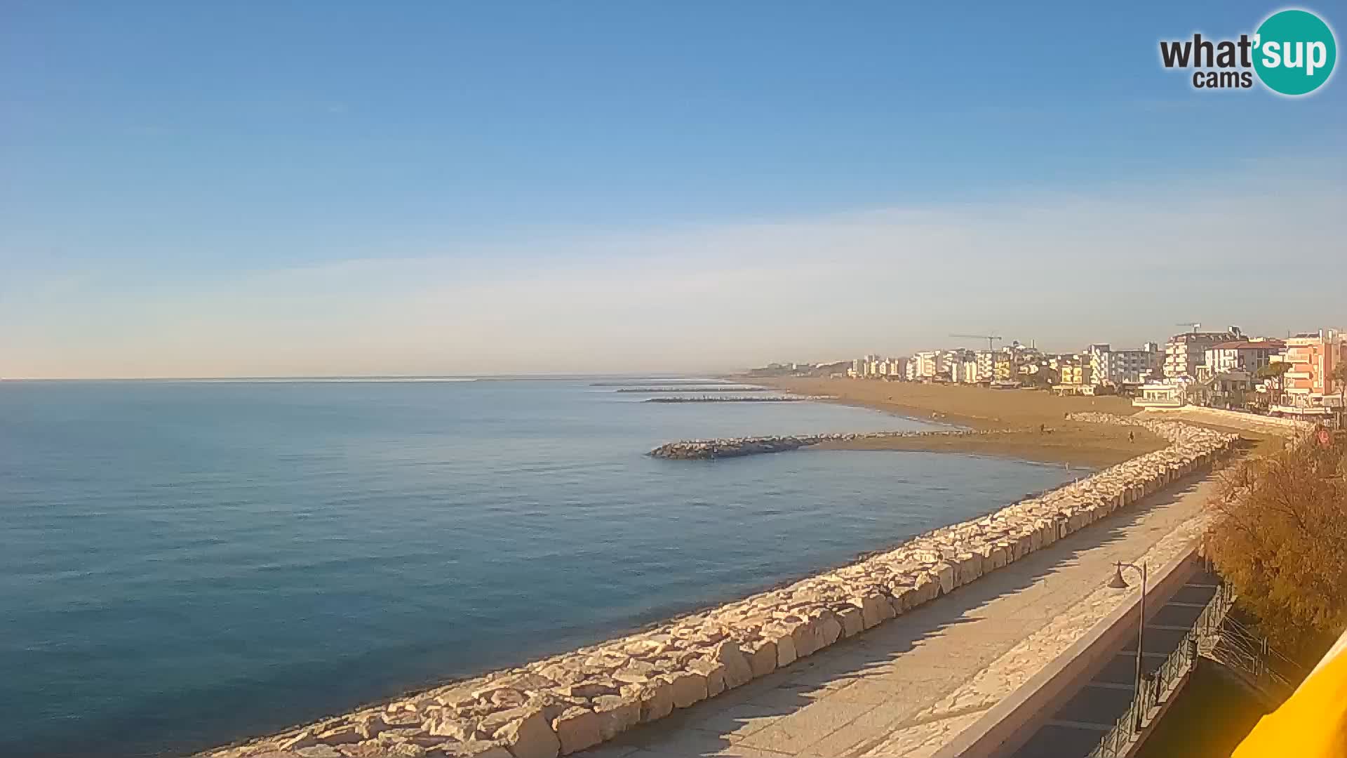 Webcam Caorle Ponente – panorama dall’ASS. Marinai di Caorle