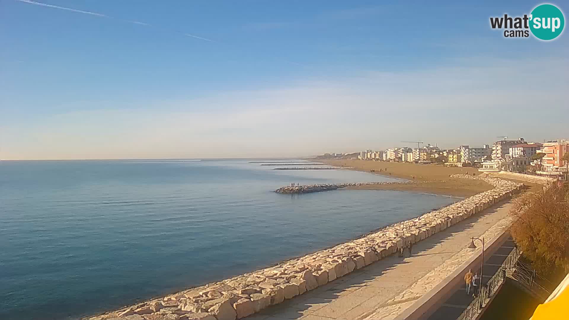 Webcam Caorle Ponente – View from Marinai di Caorle