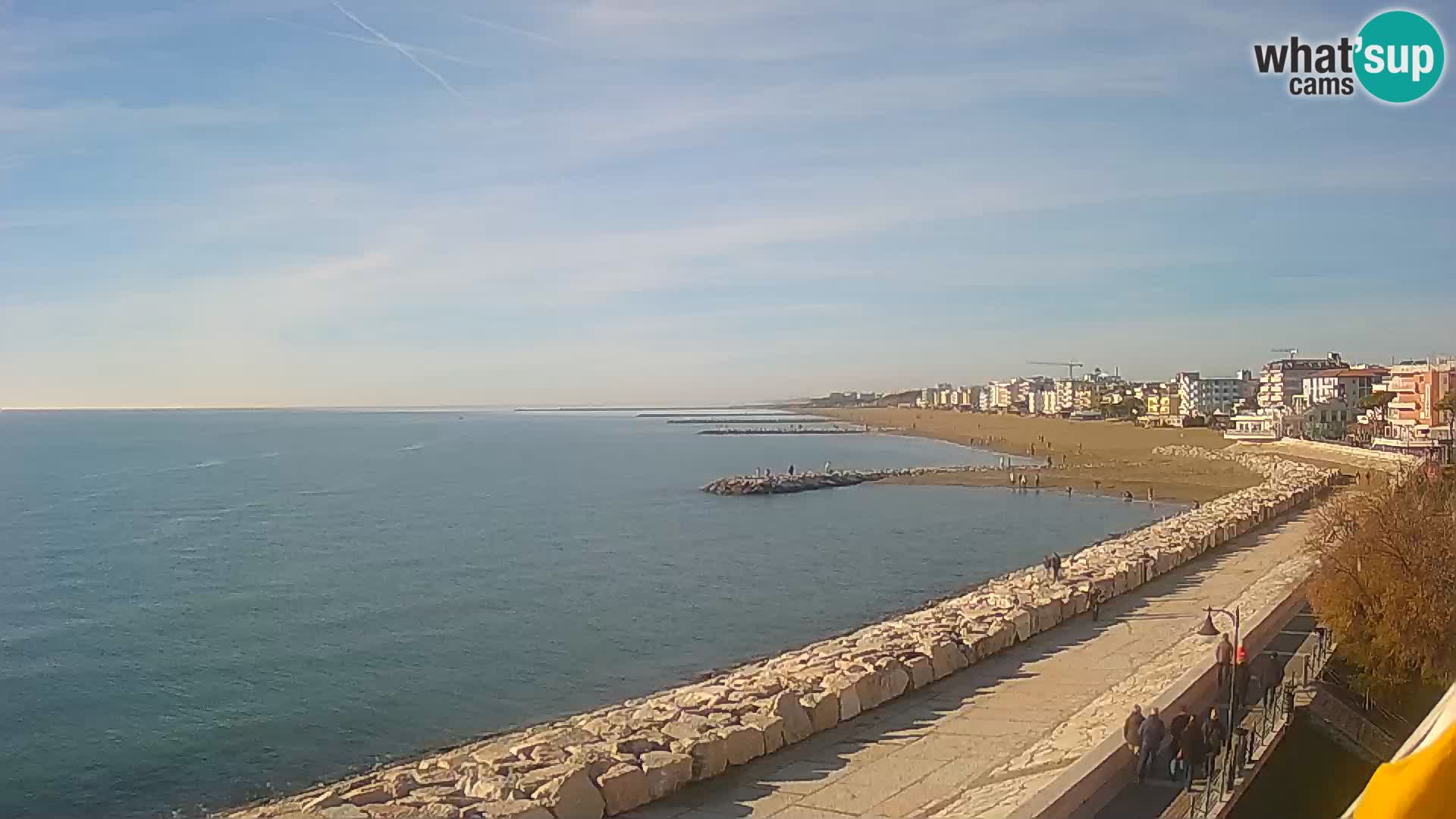 Kamera Caorle Ponente – Pogled iz “Marinai di Caorle”