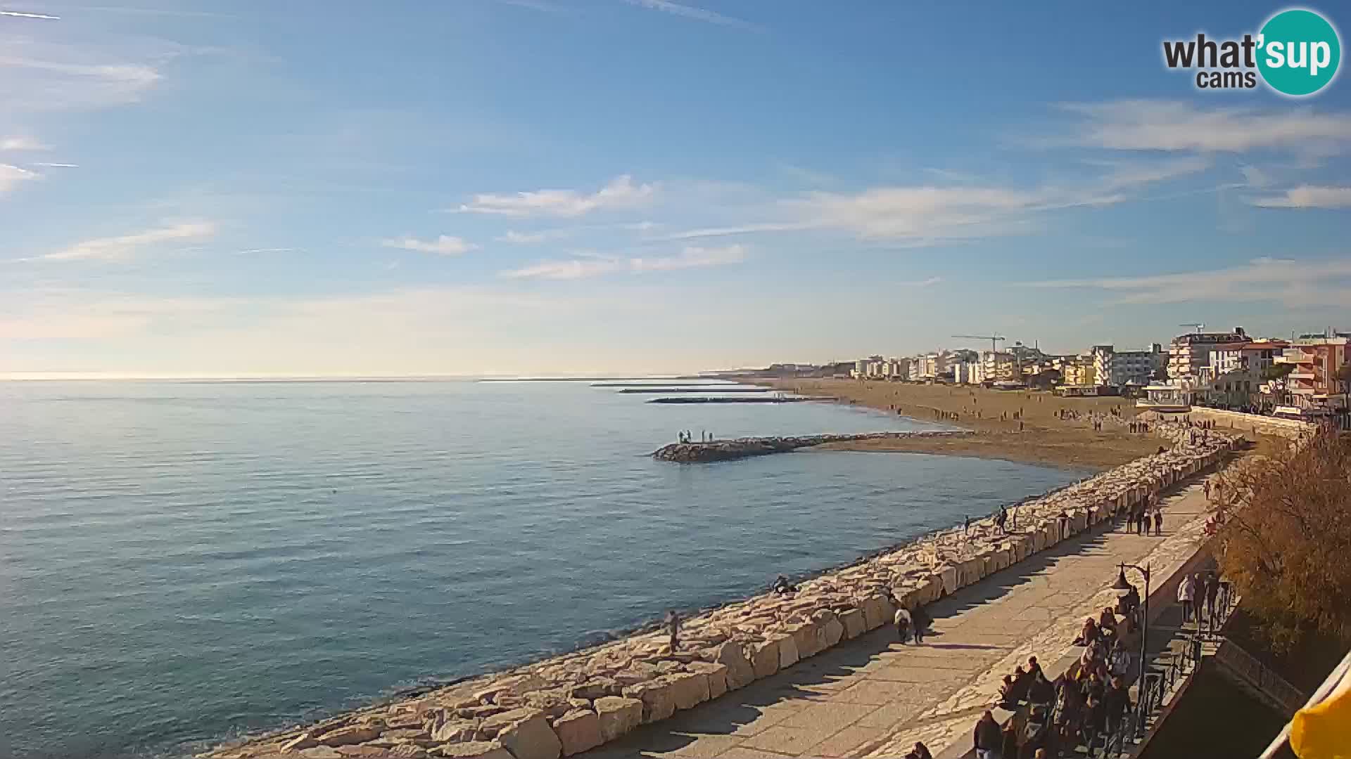 Webcam Caorle Ponente – View from Marinai di Caorle