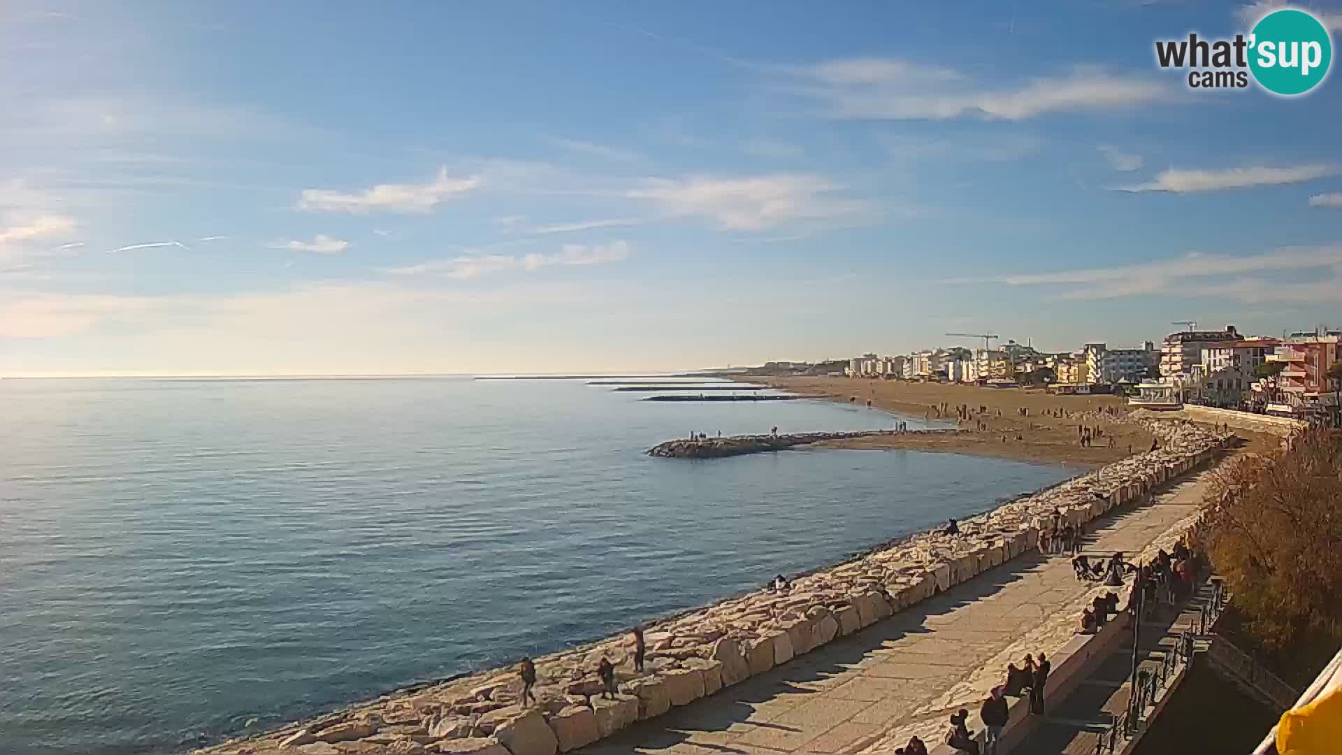 Webcam Caorle Ponente – Vista desde Marinai di Caorle