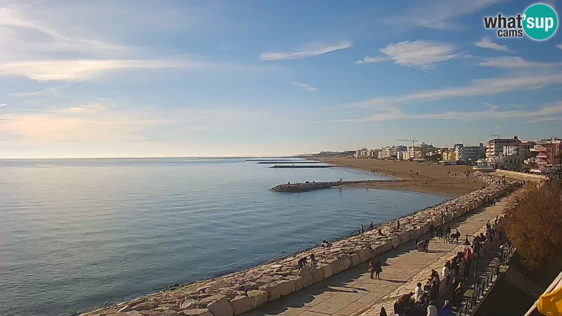 Webcam Caorle Ponente – View from Marinai di Caorle