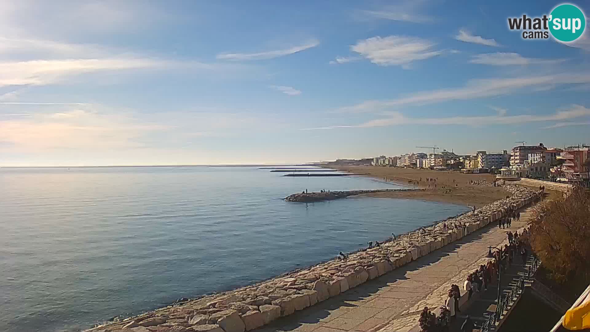 Kamera Caorle Ponente – Pogled iz “Marinai di Caorle”