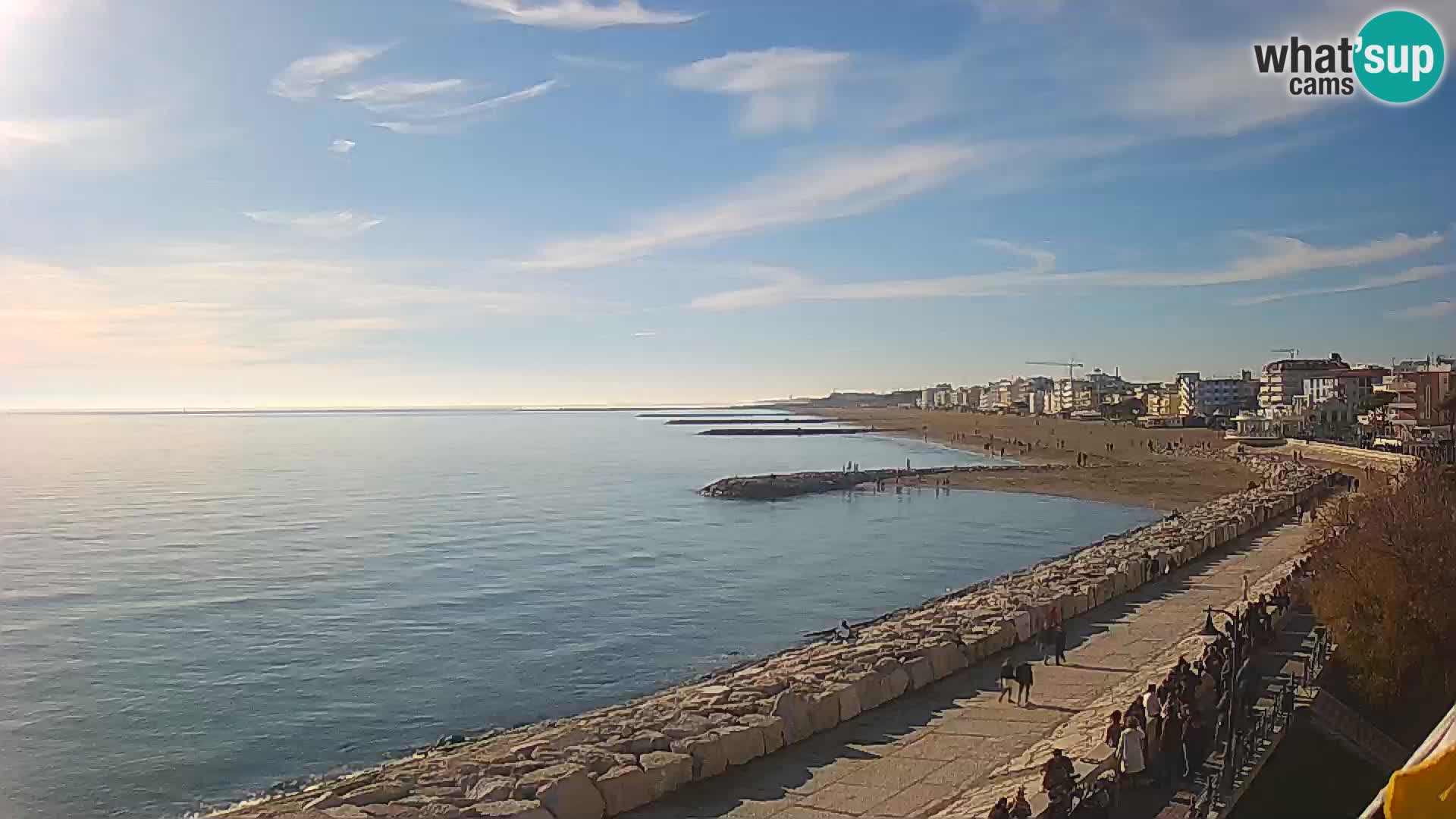 Kamera Caorle Ponente – Pogled iz “Marinai di Caorle”