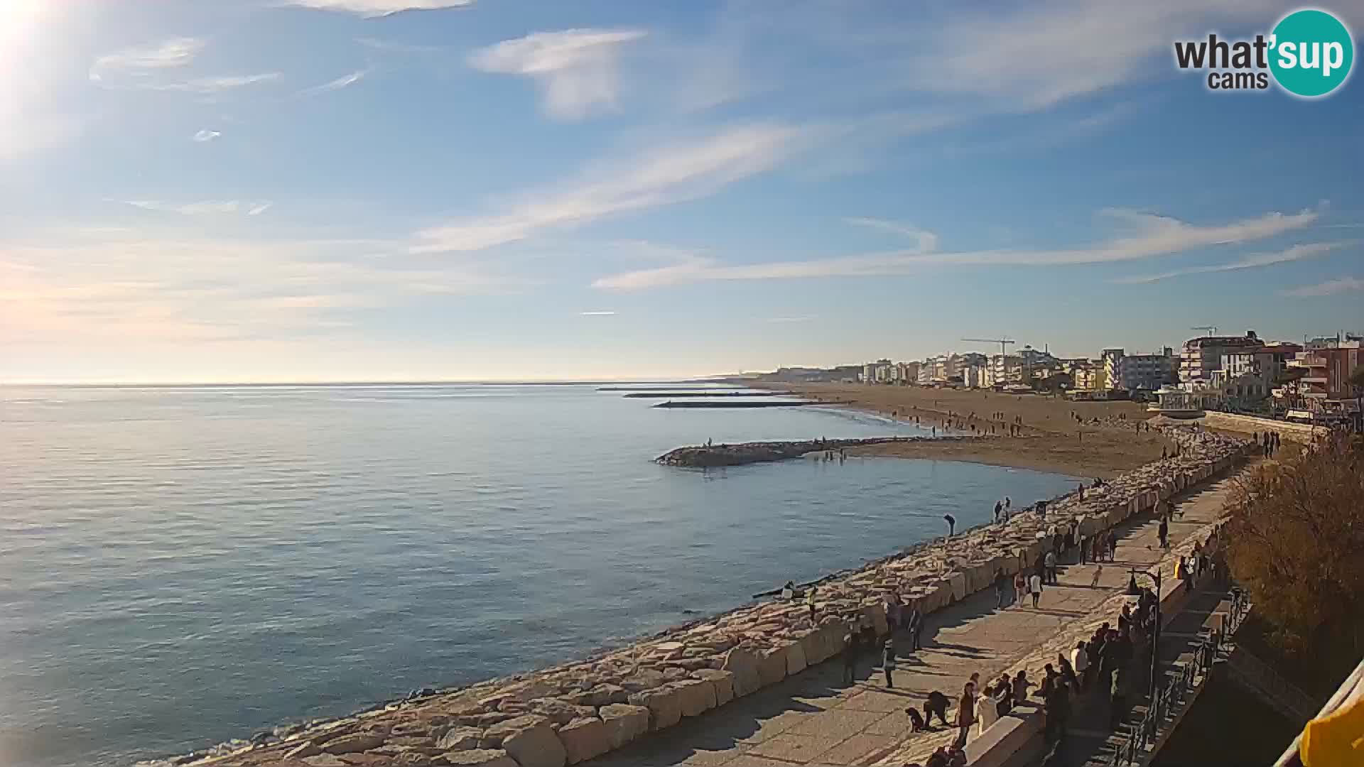 Webcam Caorle Ponente – View from Marinai di Caorle