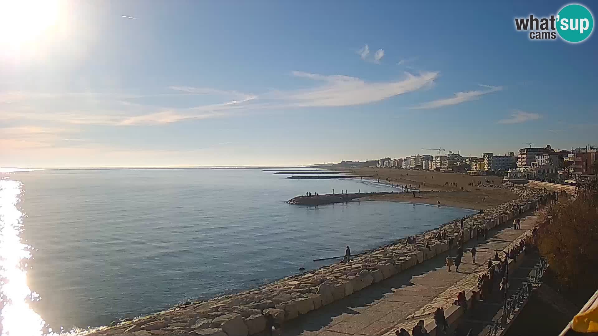 Webcam Caorle Ponente – View from Marinai di Caorle