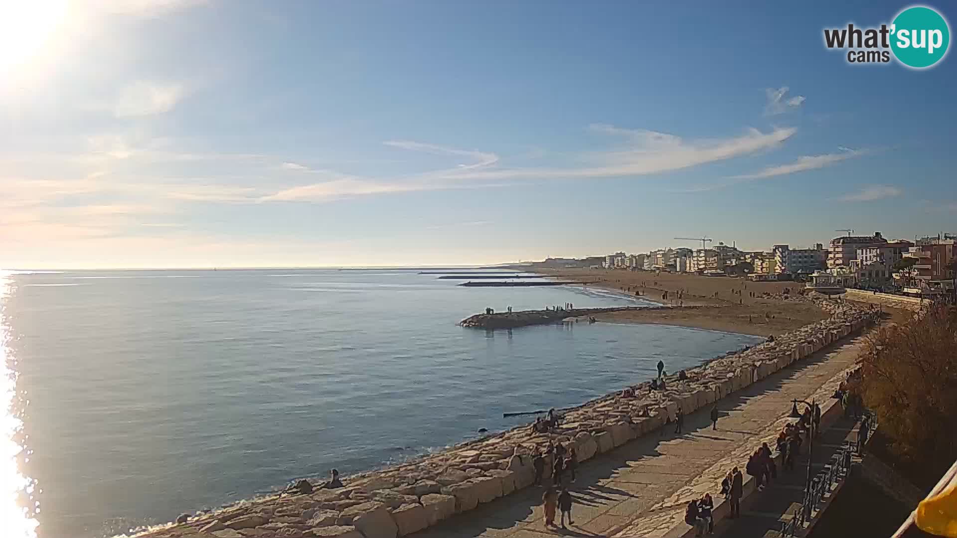 Webcam Caorle Ponente – View from Marinai di Caorle