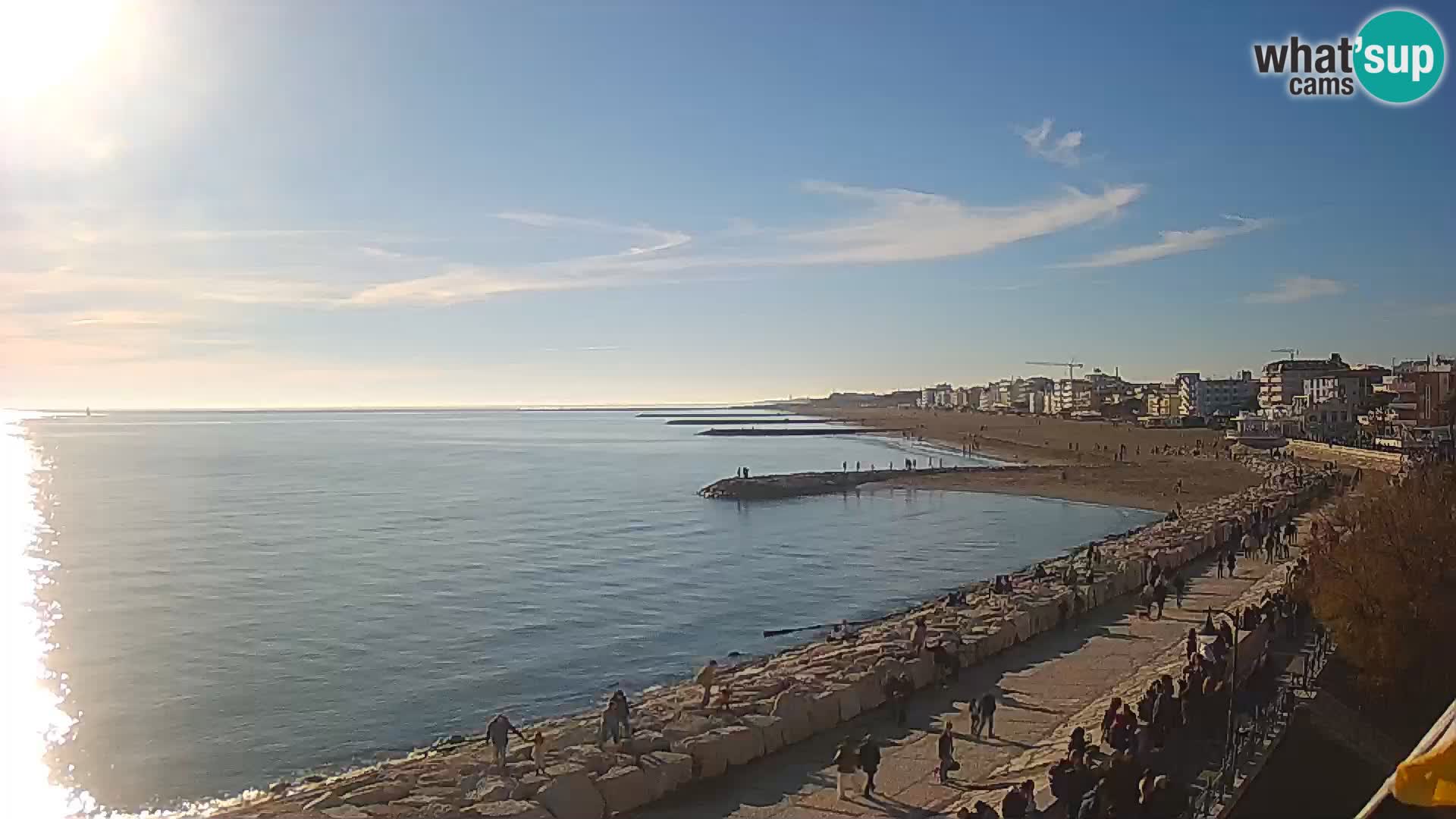 Kamera Caorle Ponente – Pogled iz “Marinai di Caorle”