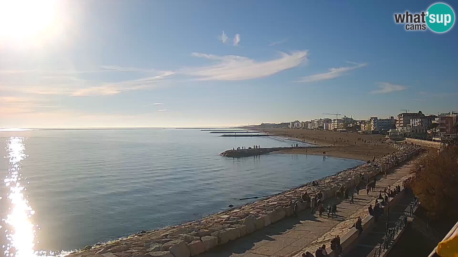 Webcam Caorle Ponente – panorama dall’ASS. Marinai di Caorle