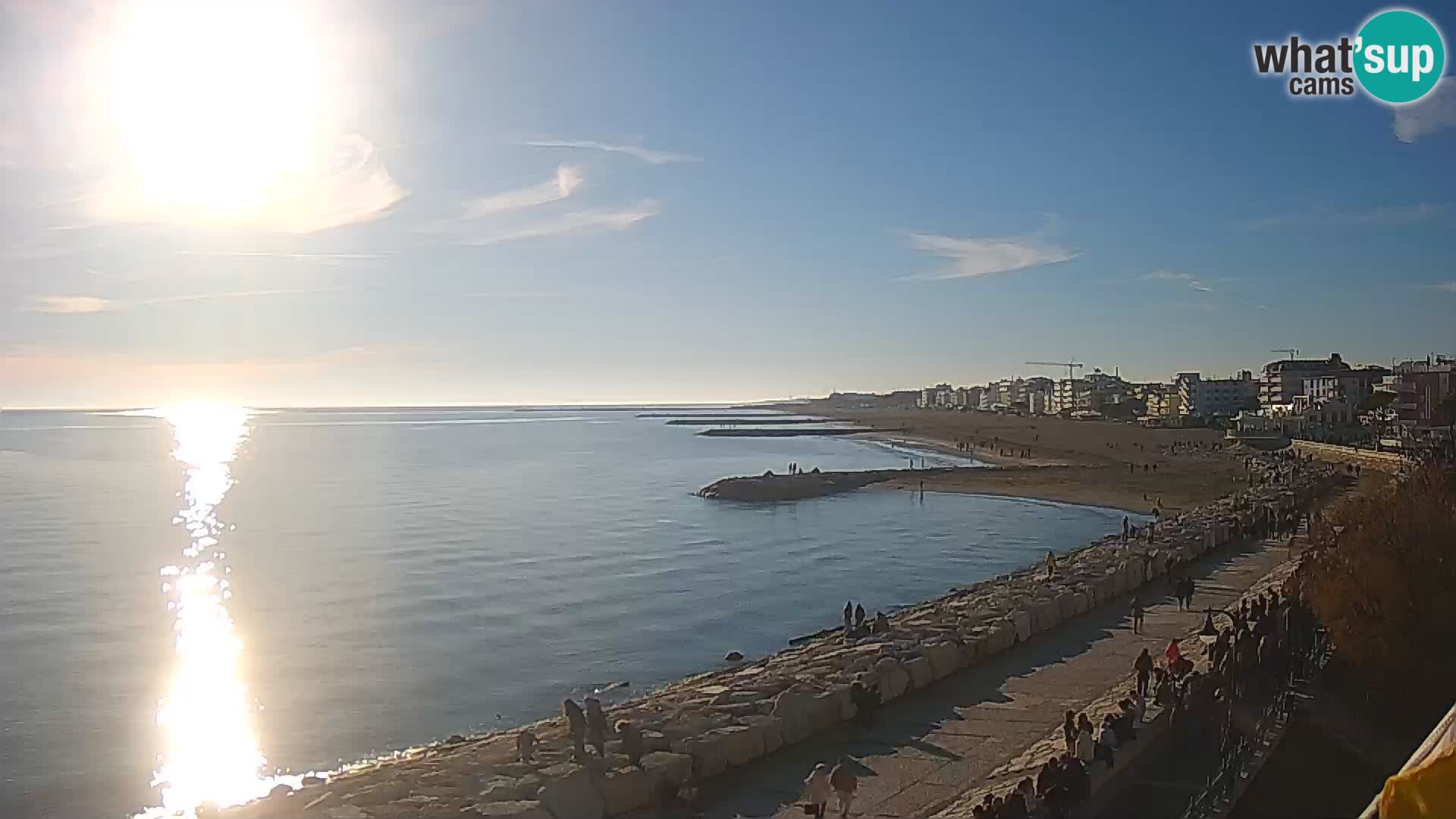 Webcam Caorle Ponente – View from Marinai di Caorle