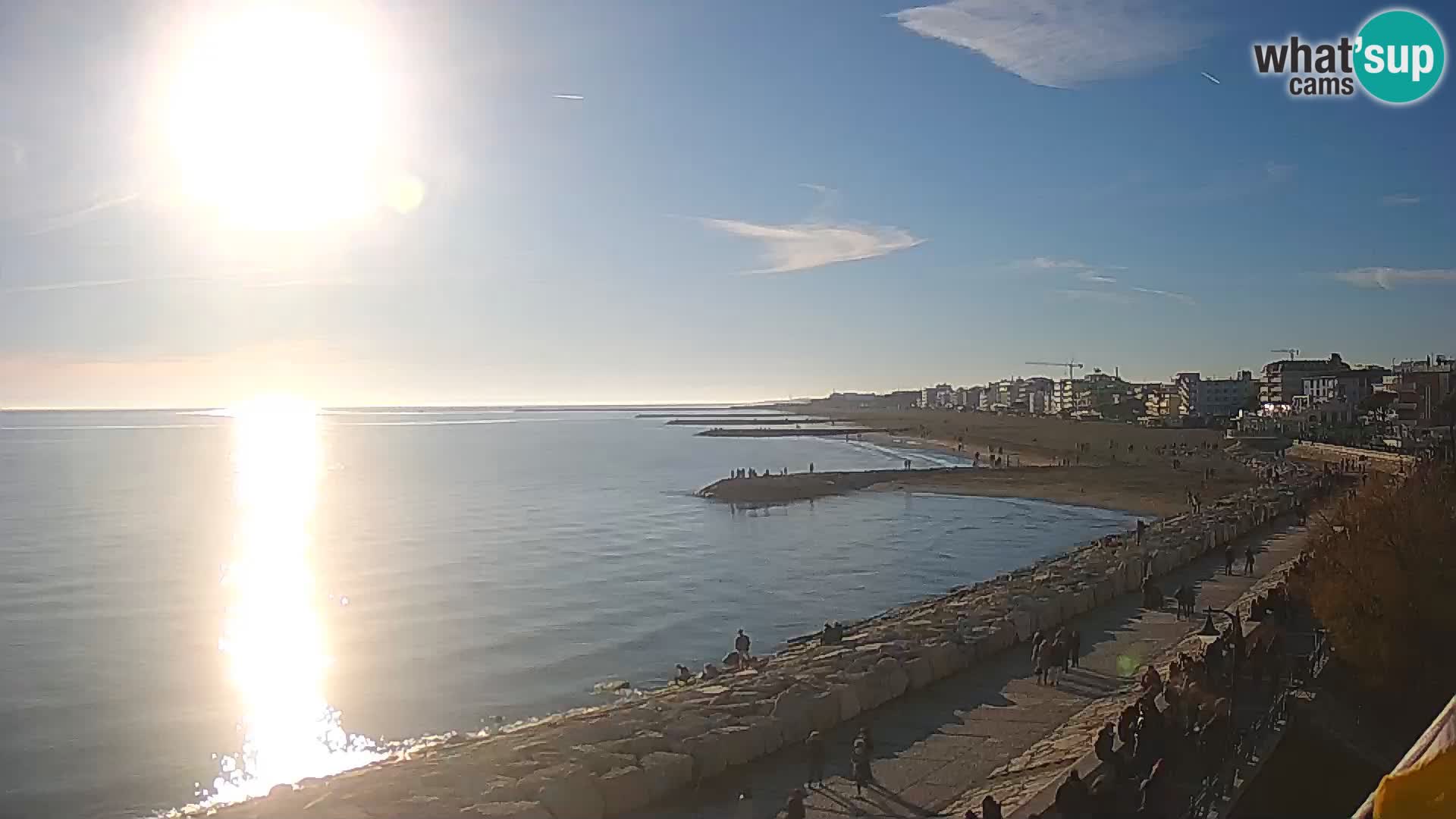 Webcam Caorle Ponente – View from Marinai di Caorle