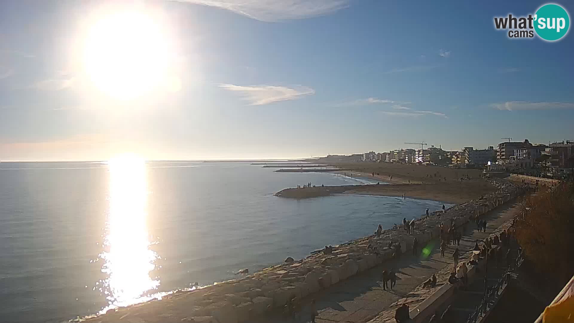 Webcam Caorle Ponente – View from Marinai di Caorle