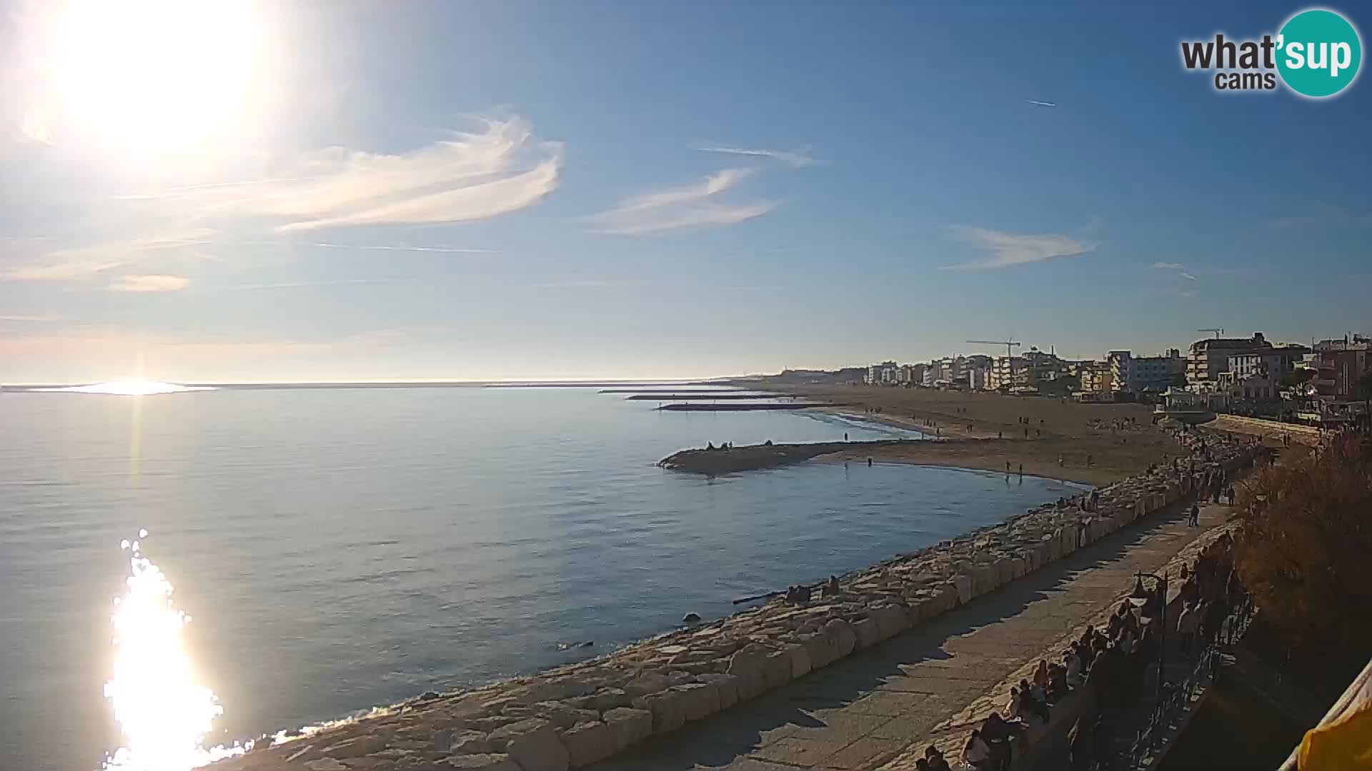 Webcam Caorle Ponente – Vista desde Marinai di Caorle