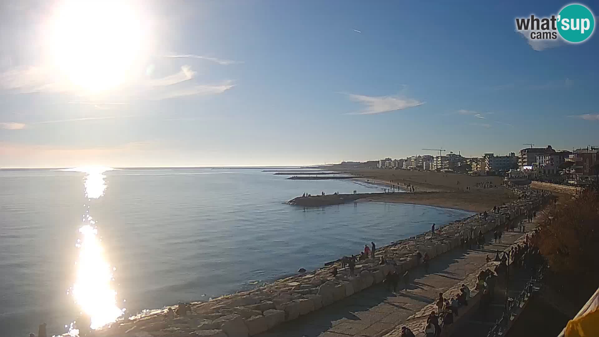 Webcam Caorle Ponente – View from Marinai di Caorle