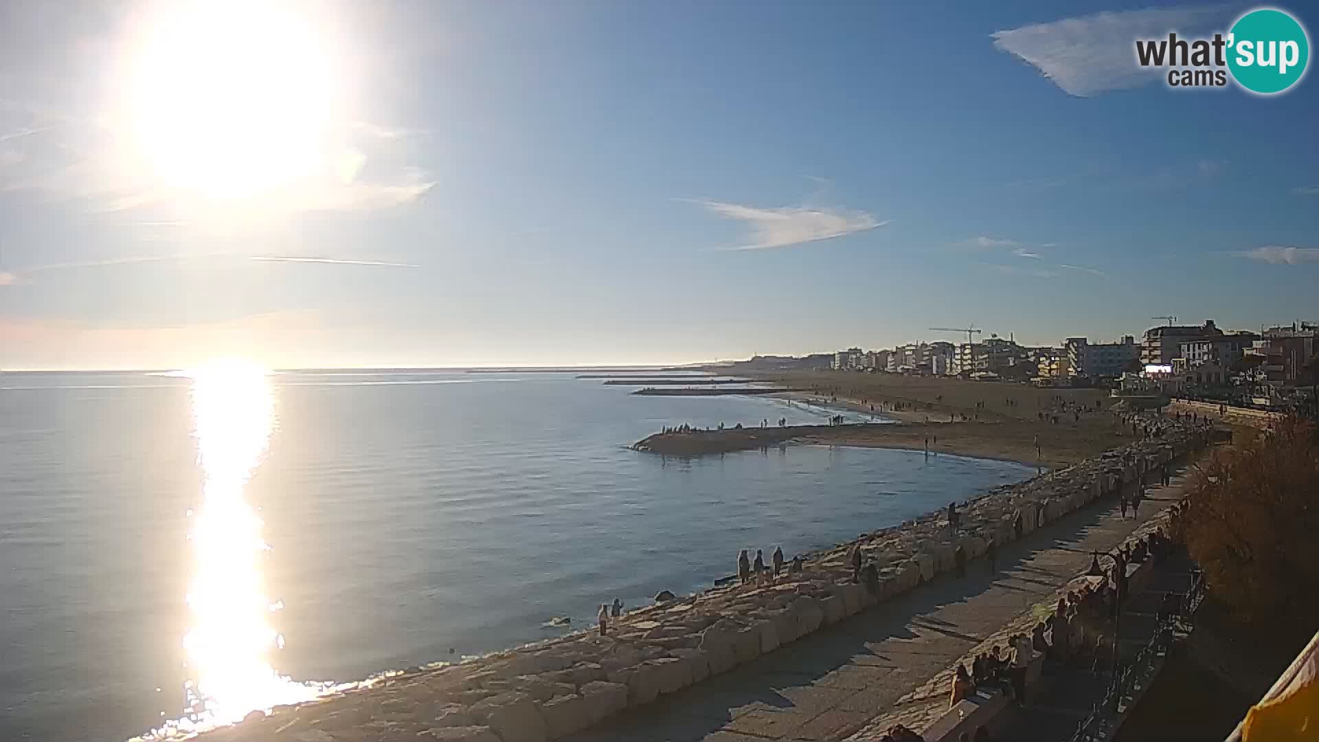 Webcam Caorle Ponente – View from Marinai di Caorle
