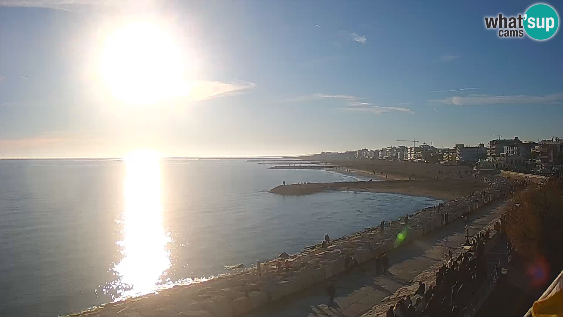 Web kamera Caorle Ponente – pogled sa “Marinai di Caorle”