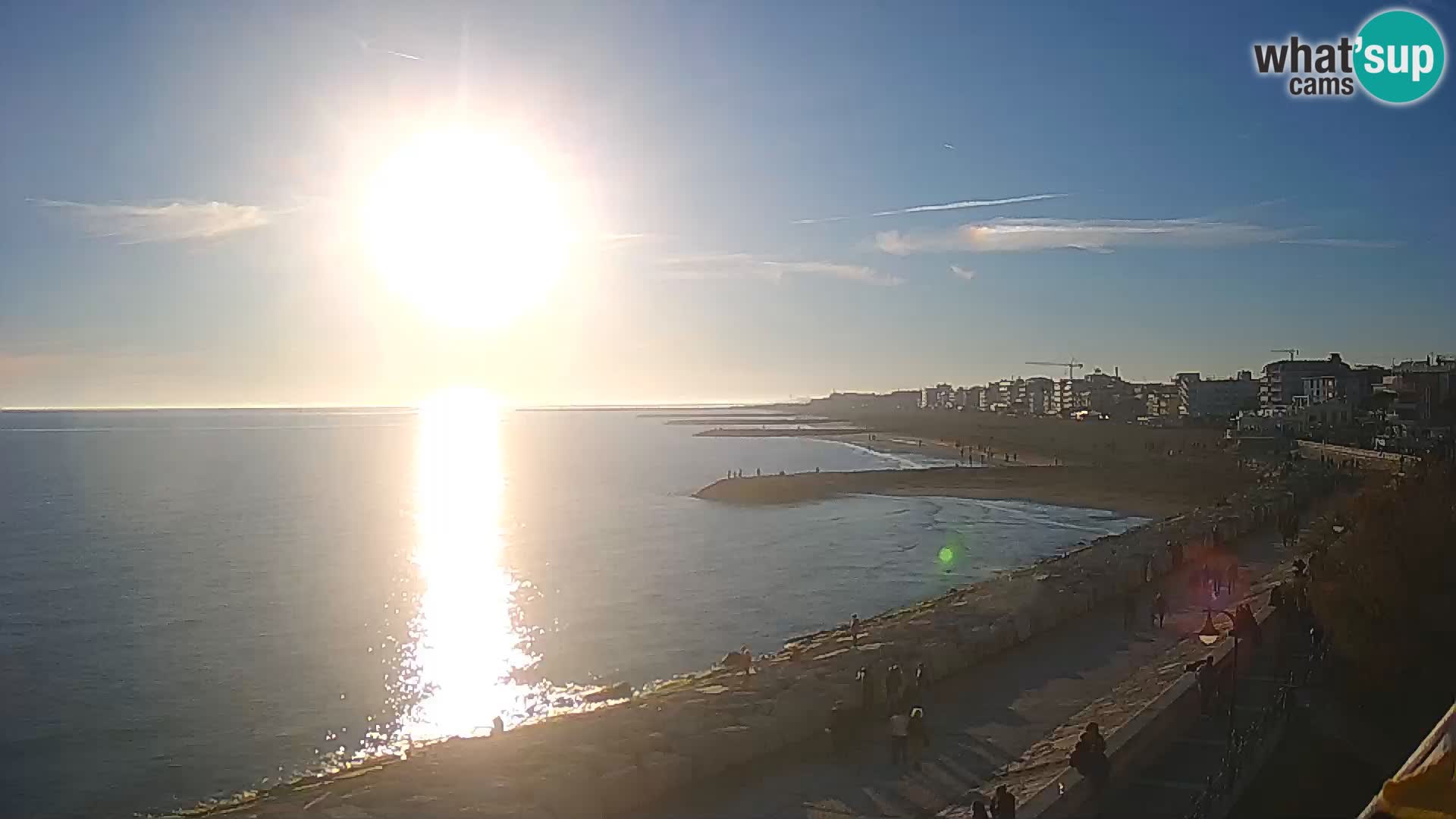 Webcam Caorle Ponente – Vista desde Marinai di Caorle
