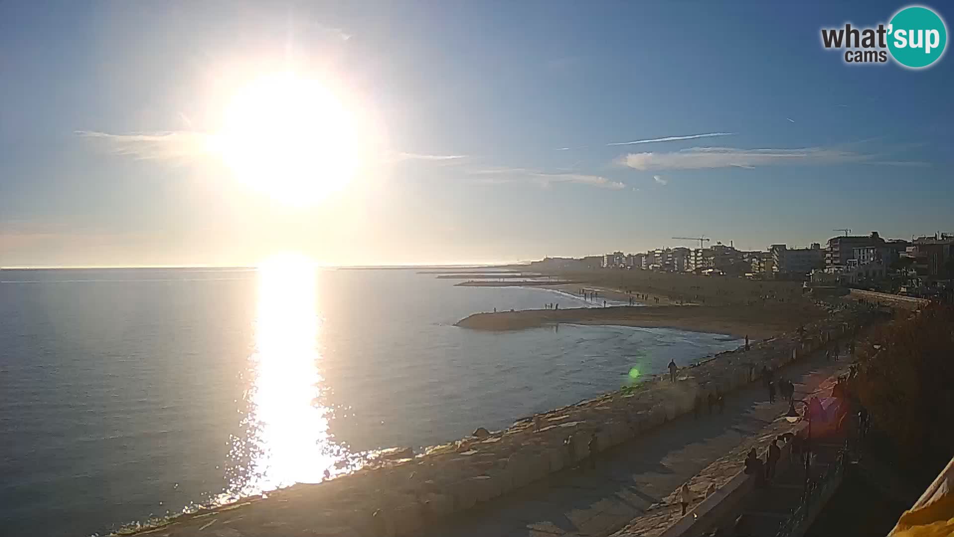Webcam Caorle Ponente – panorama dall’ASS. Marinai di Caorle