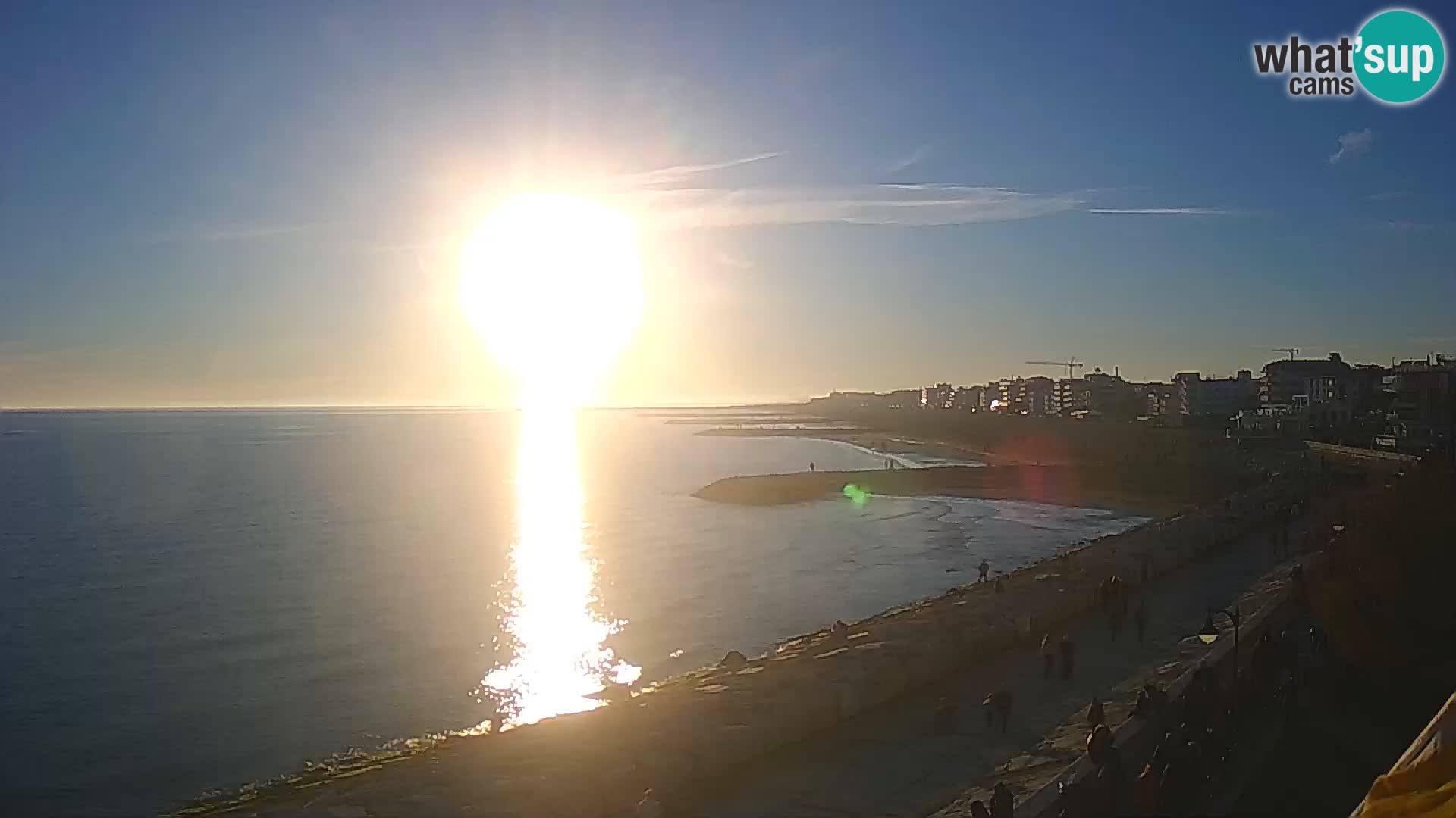Webcam Caorle Ponente – panorama dall’ASS. Marinai di Caorle