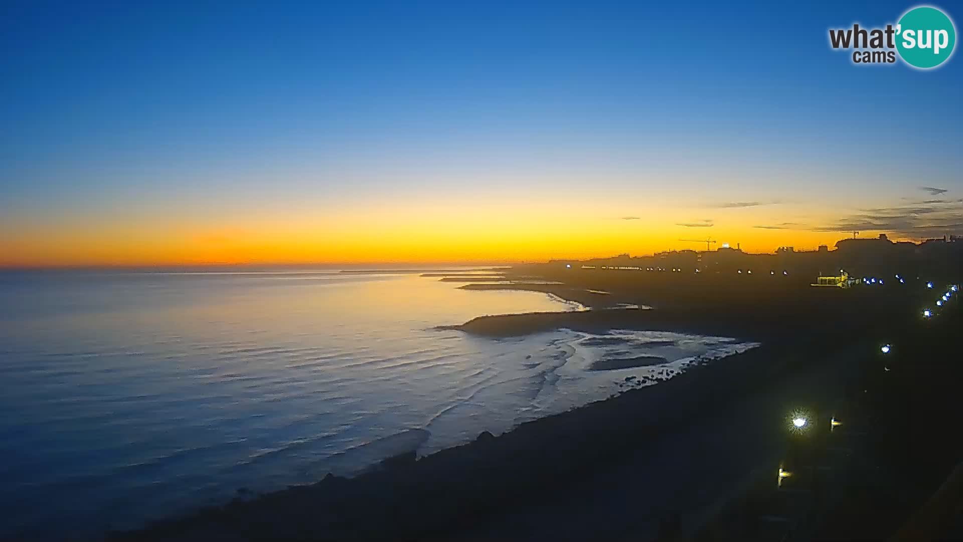 Webcam Caorle Ponente – panorama dall’ASS. Marinai di Caorle