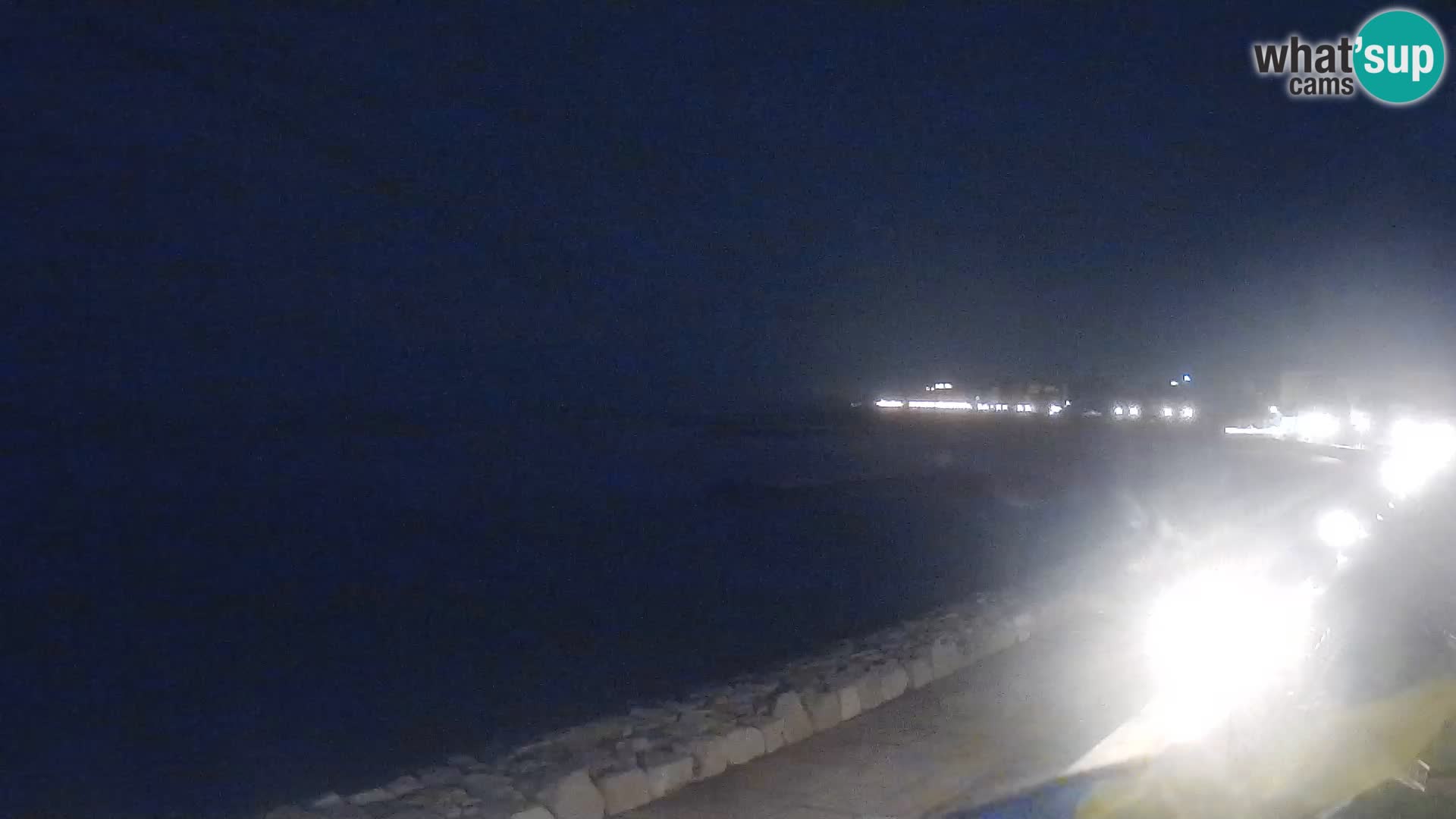 Webcam Caorle Ponente – Blick von Marinai di Caorle