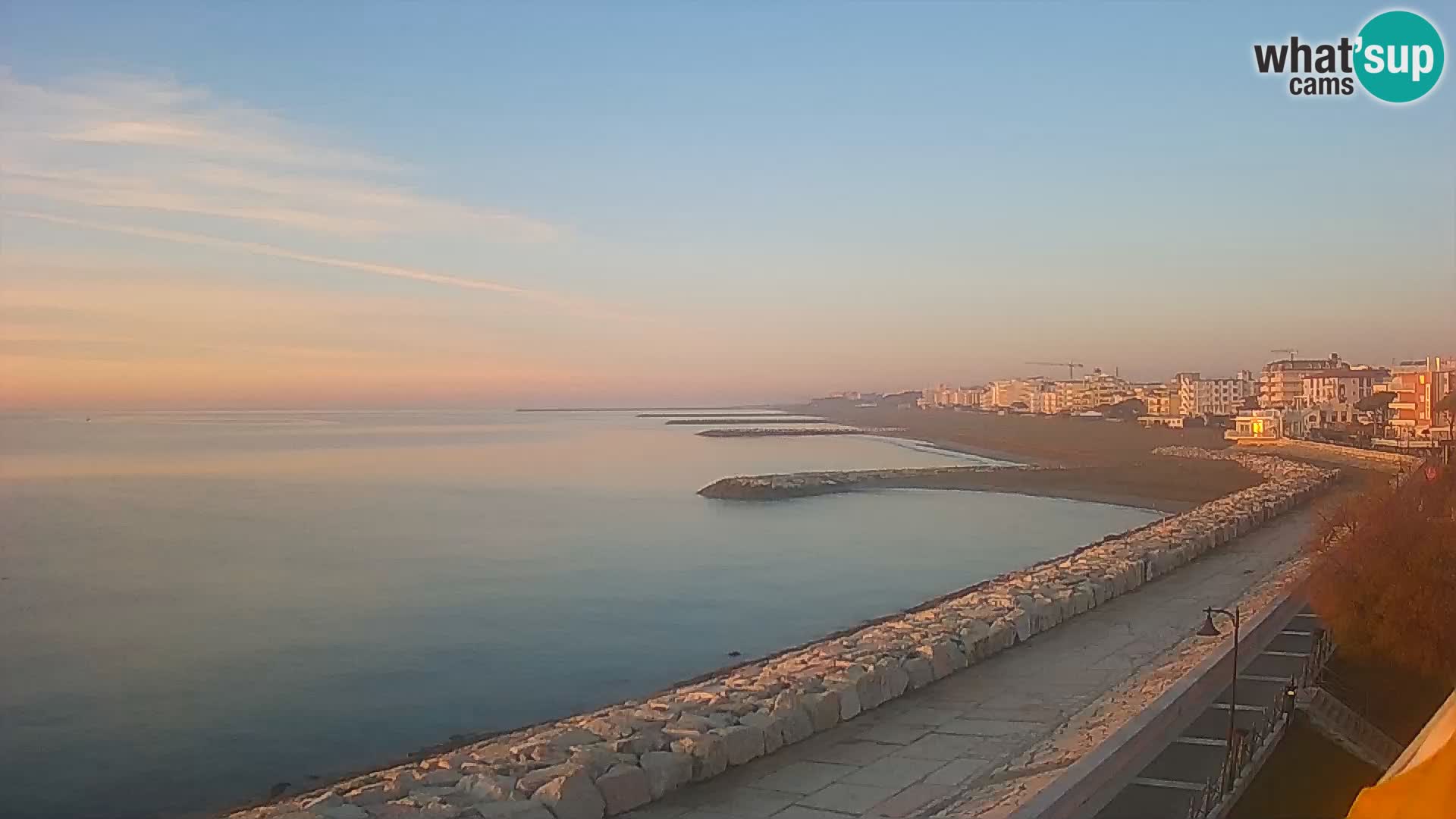 Kamera Caorle Ponente – Pogled iz “Marinai di Caorle”
