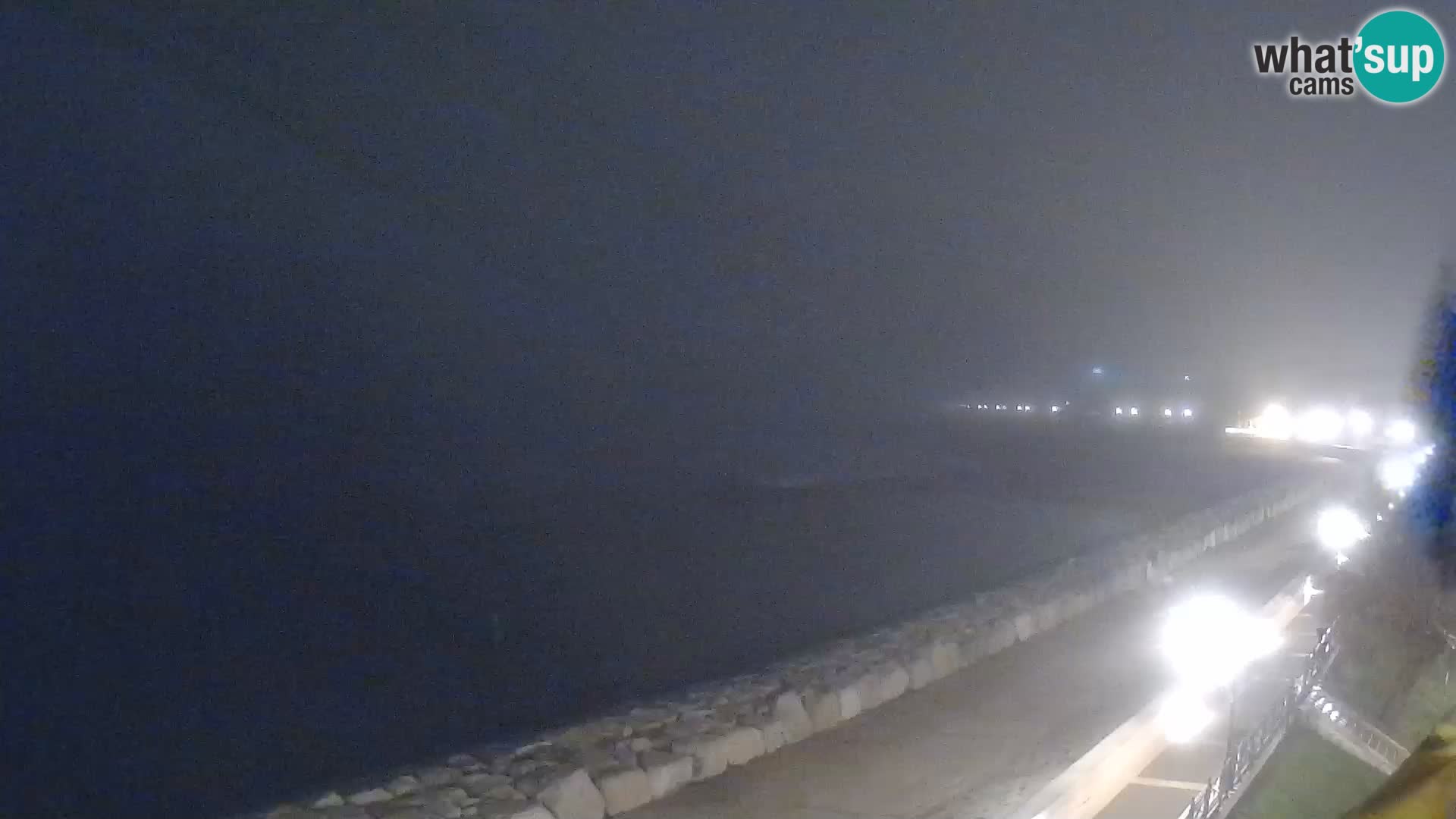 Webcam Caorle Ponente – Vue depuis les Marinai di Caorle