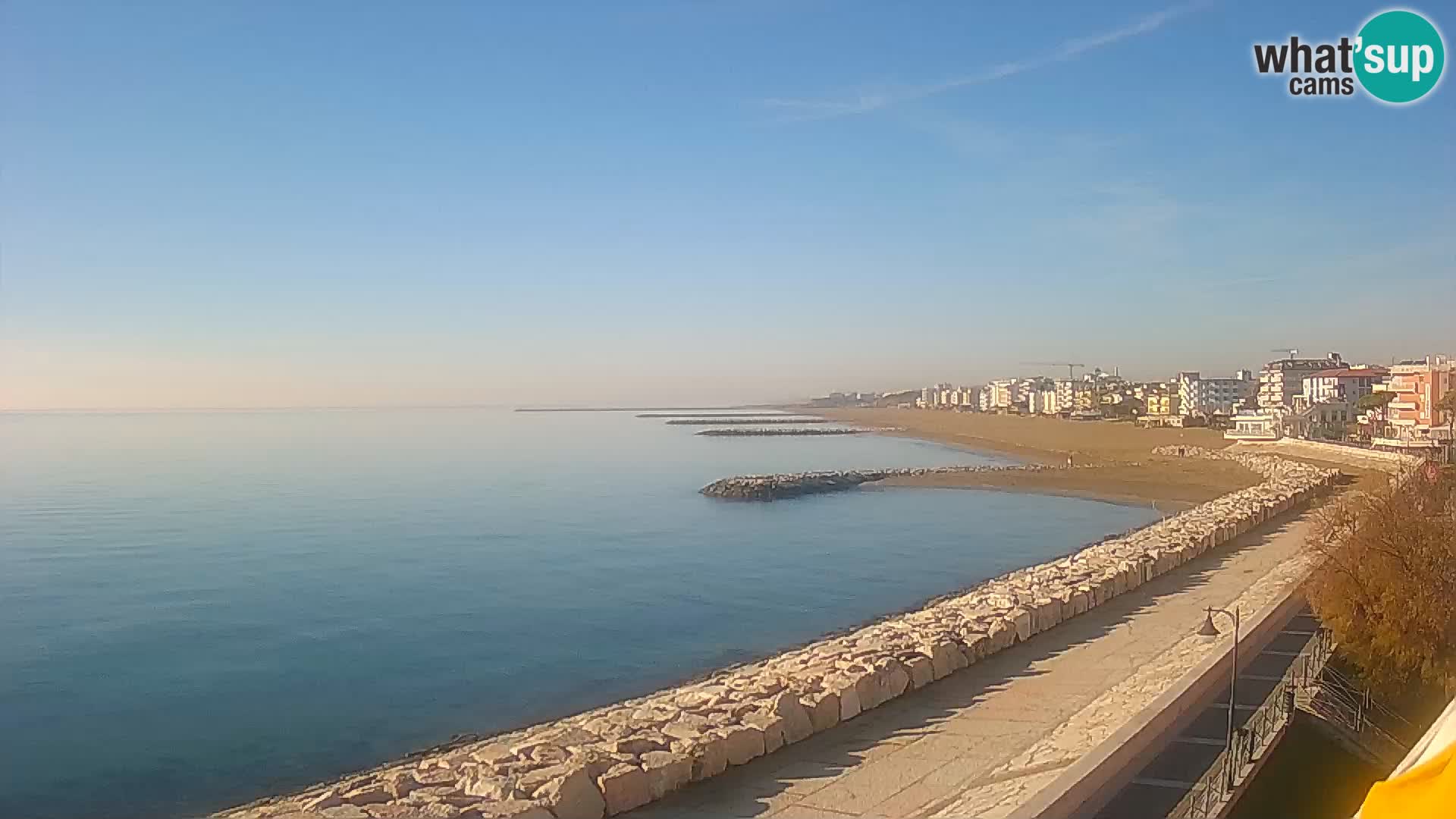 Kamera Caorle Ponente – Pogled iz “Marinai di Caorle”