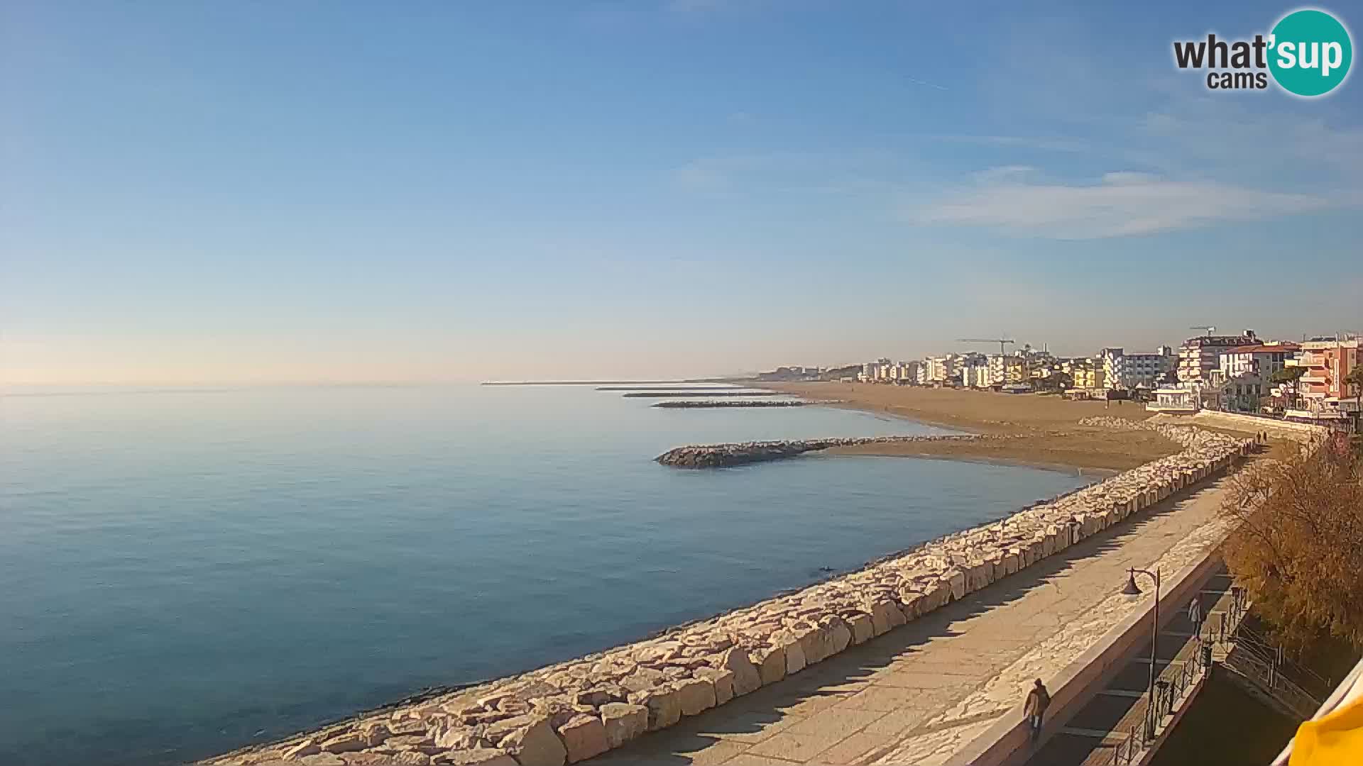 Webcam Caorle Ponente – Vista desde Marinai di Caorle