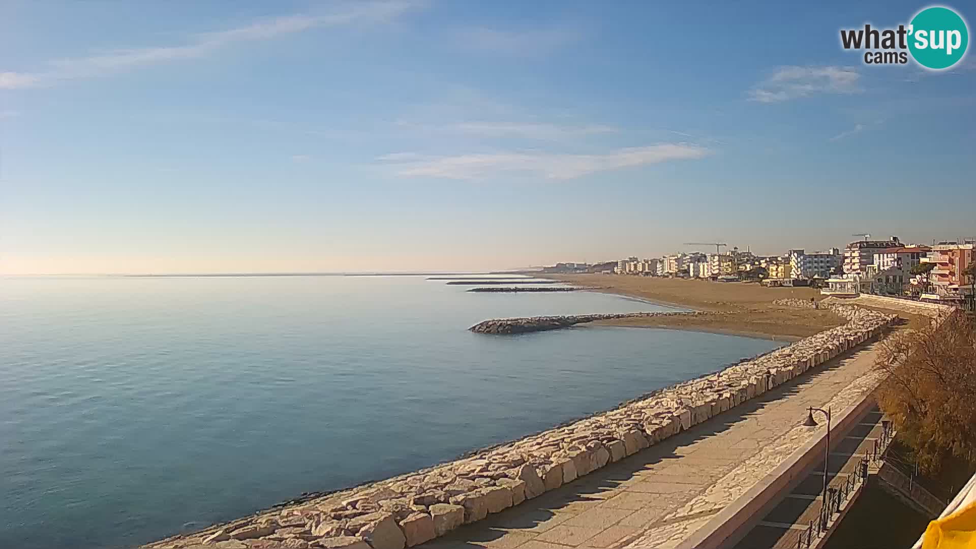 Webcam Caorle Ponente – View from Marinai di Caorle
