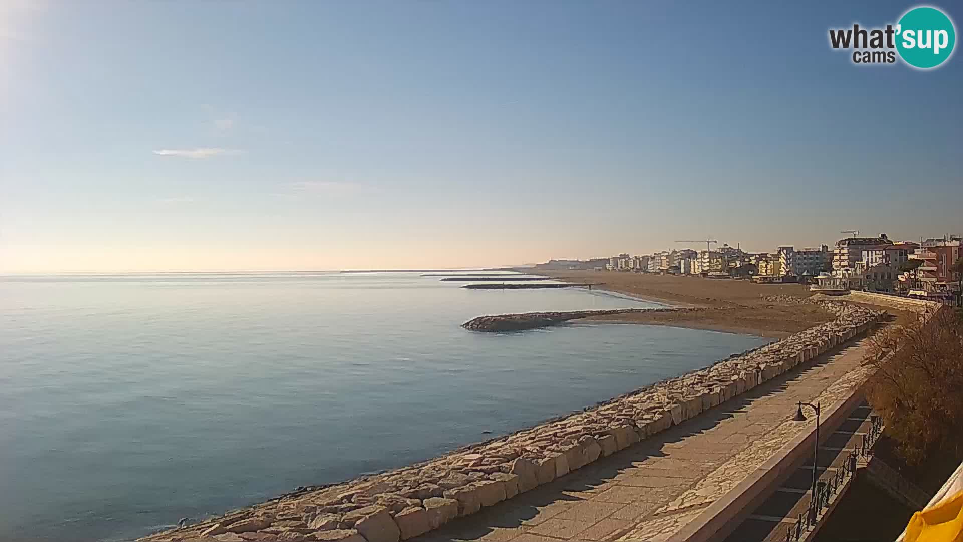 Webcam Caorle Ponente – Vista desde Marinai di Caorle