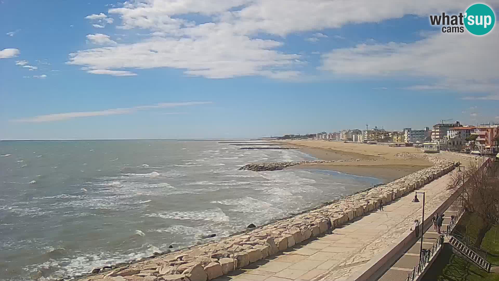 Webcam Caorle Ponente – View from Marinai di Caorle
