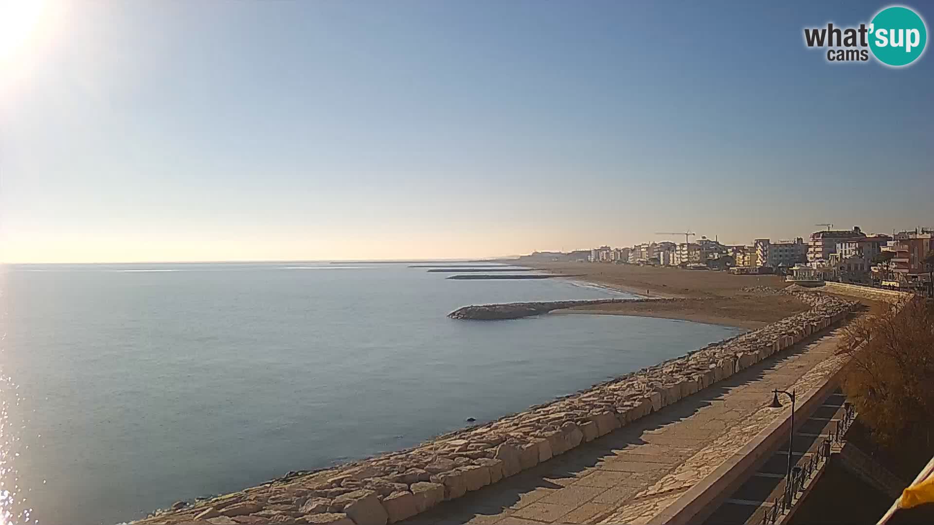 Webcam Caorle Ponente – View from Marinai di Caorle