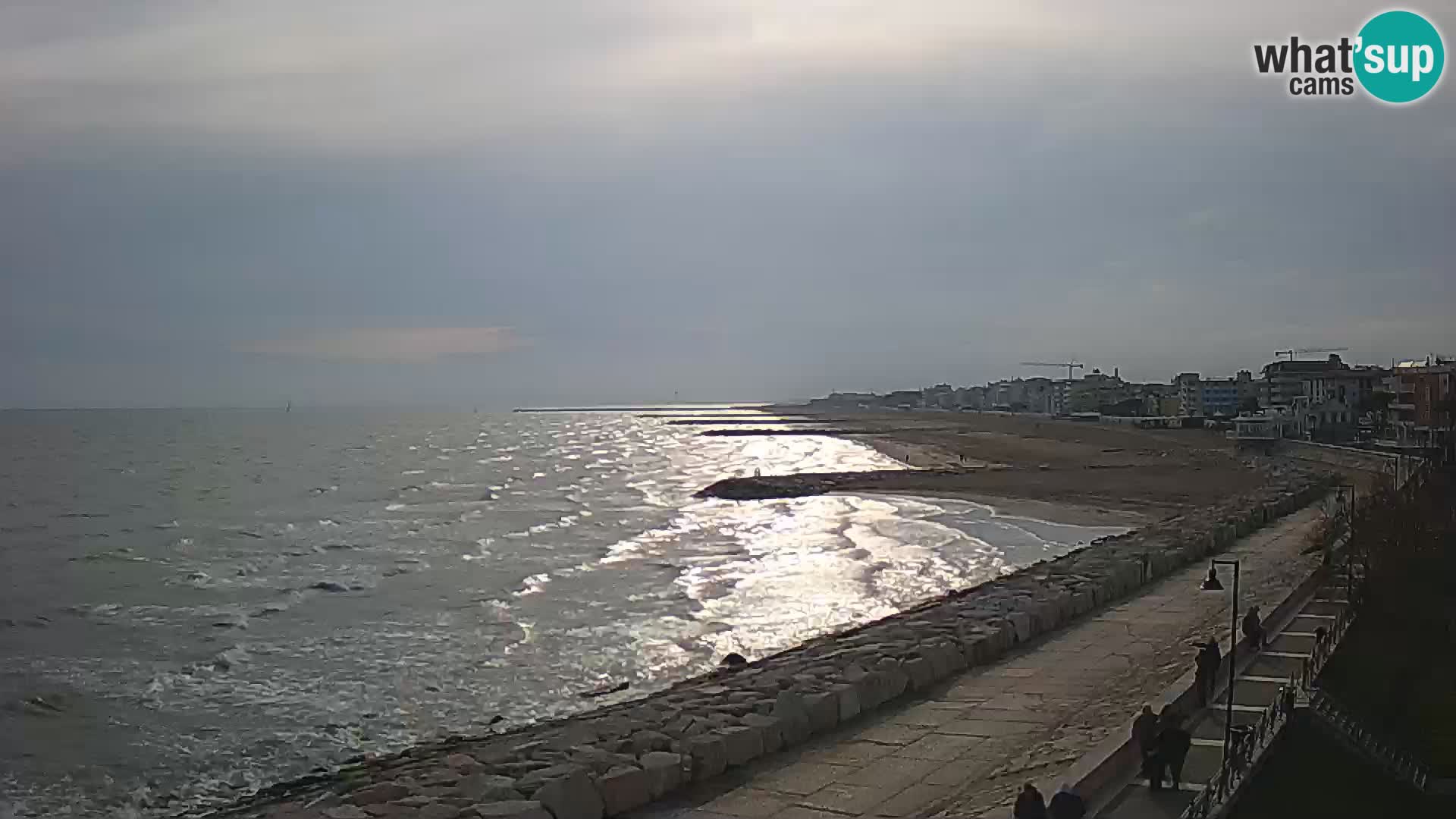 Webcam Caorle Ponente – Vista desde Marinai di Caorle